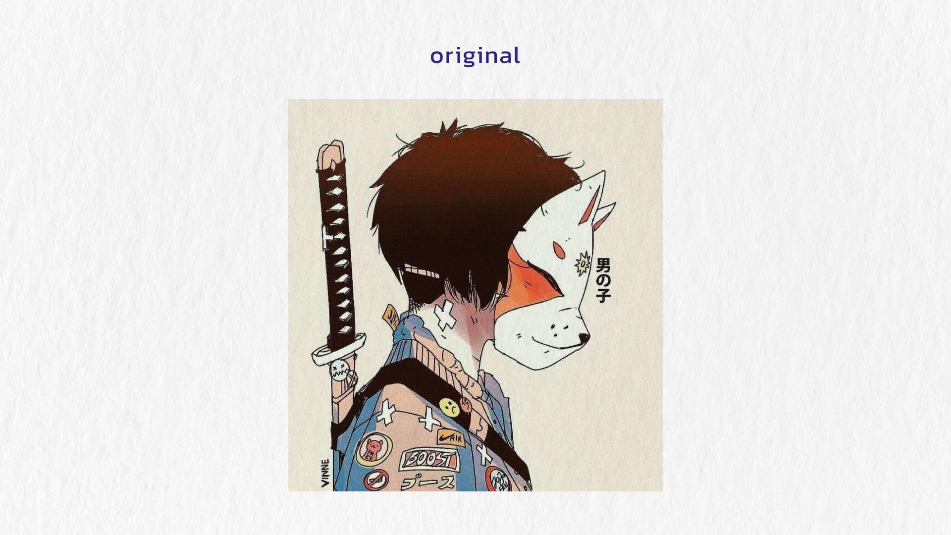 Kitsune | 狐 | Character redesign — Изображение №2 — Иллюстрация на Dprofile