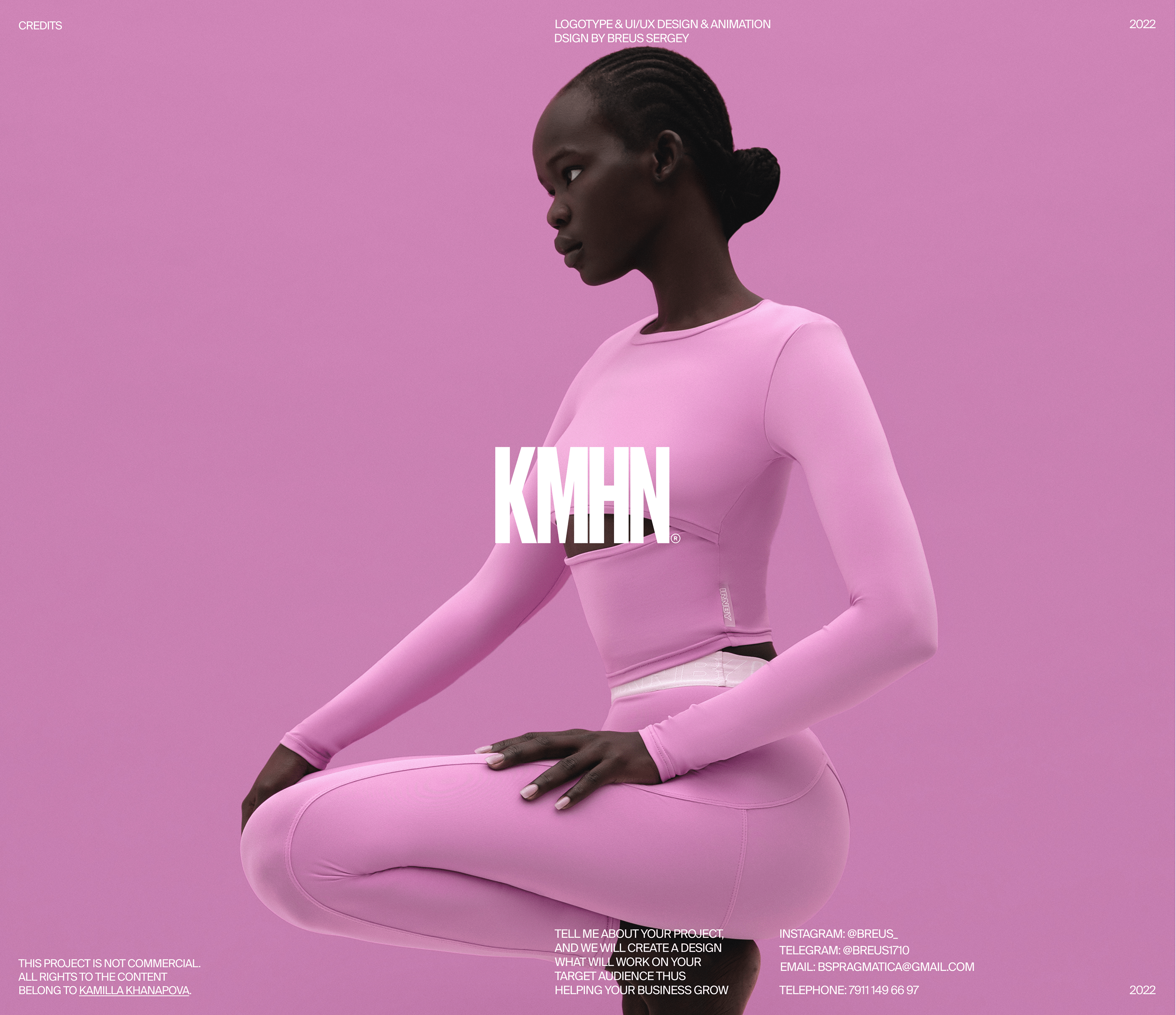 KMHN. Photographer portfolio website — Изображение №23 — Интерфейсы, Брендинг, Анимация на Dprofile