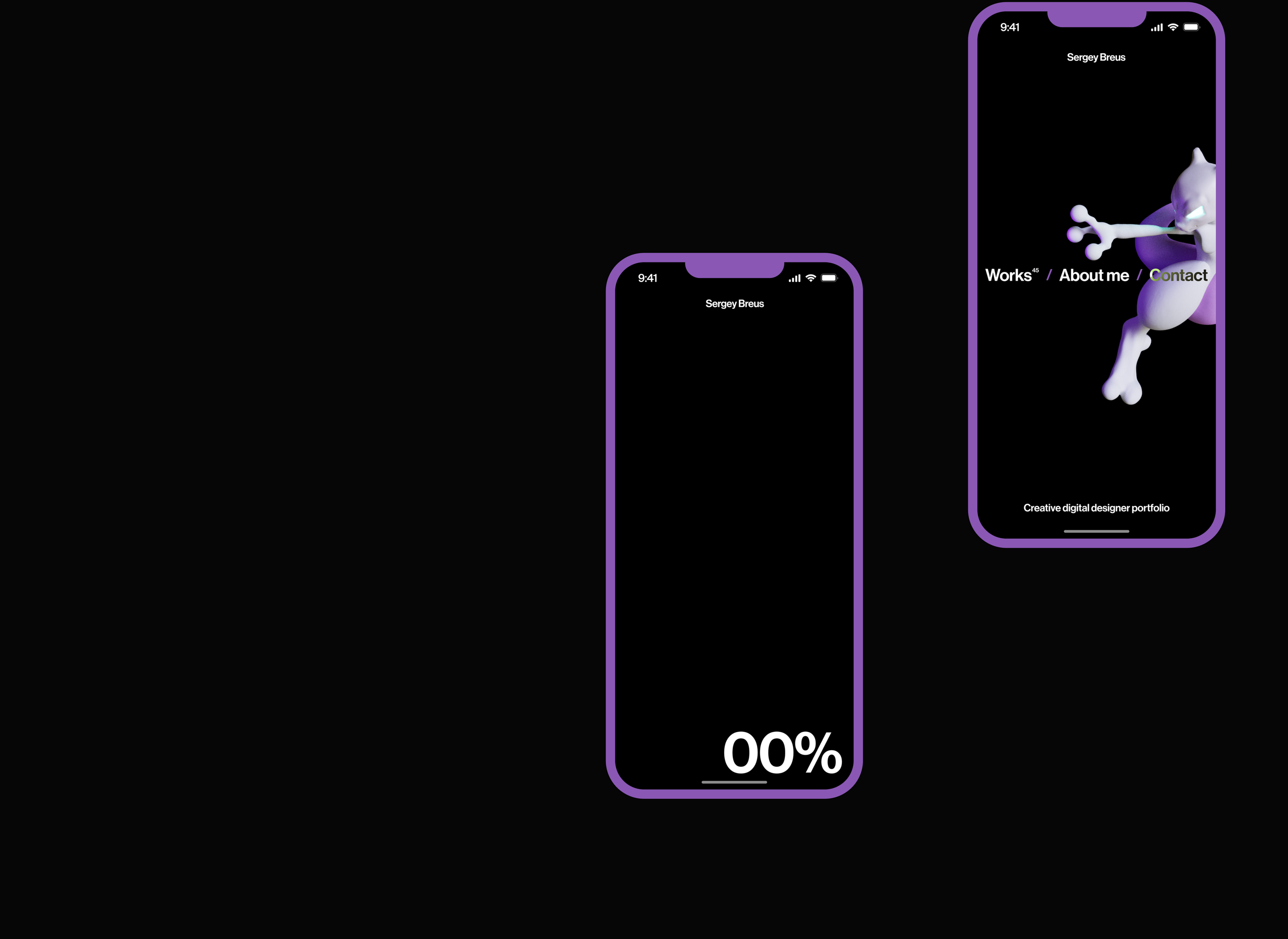 Web Designer | Personal portfolio website — Изображение №3 — Интерфейсы, Брендинг на Dprofile
