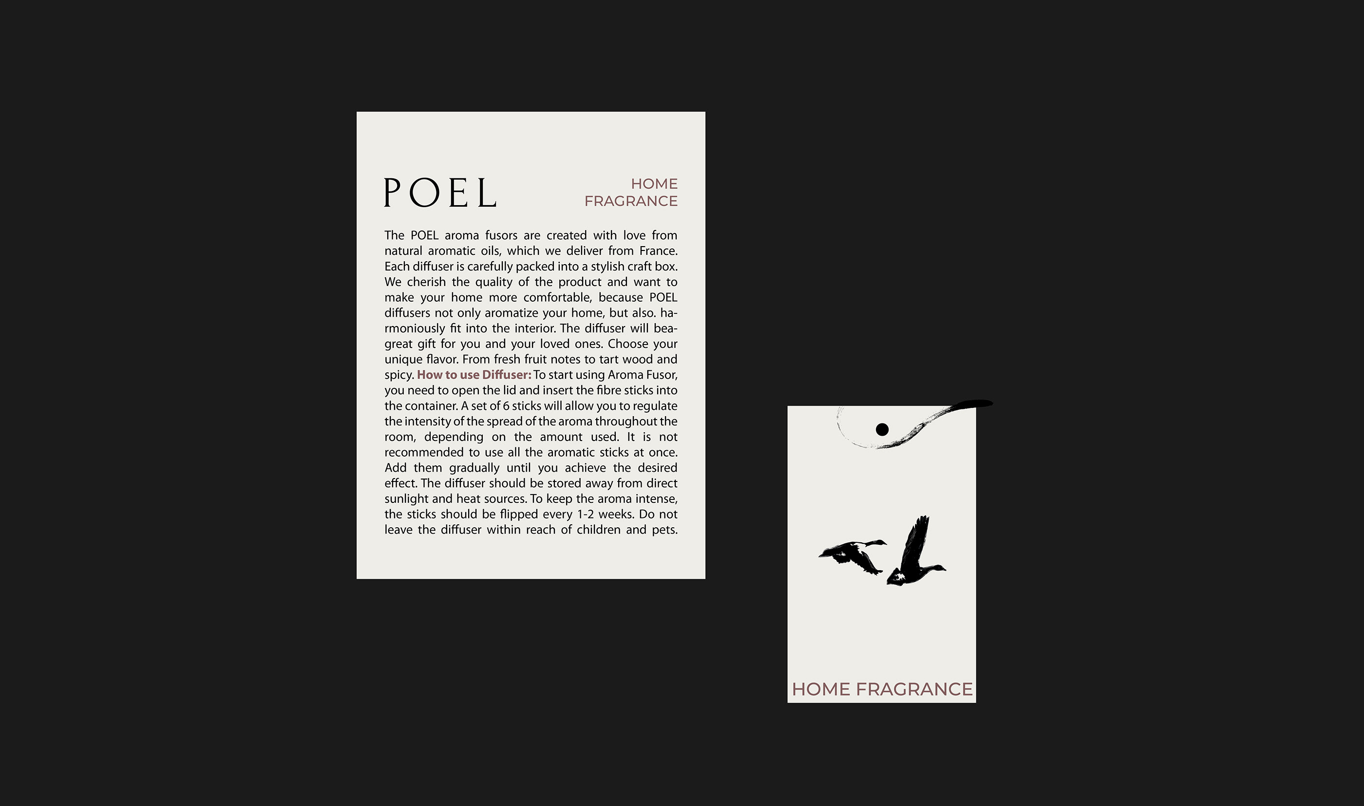 POEL | home fragrance — Изображение №4 — Брендинг, Графика на Dprofile