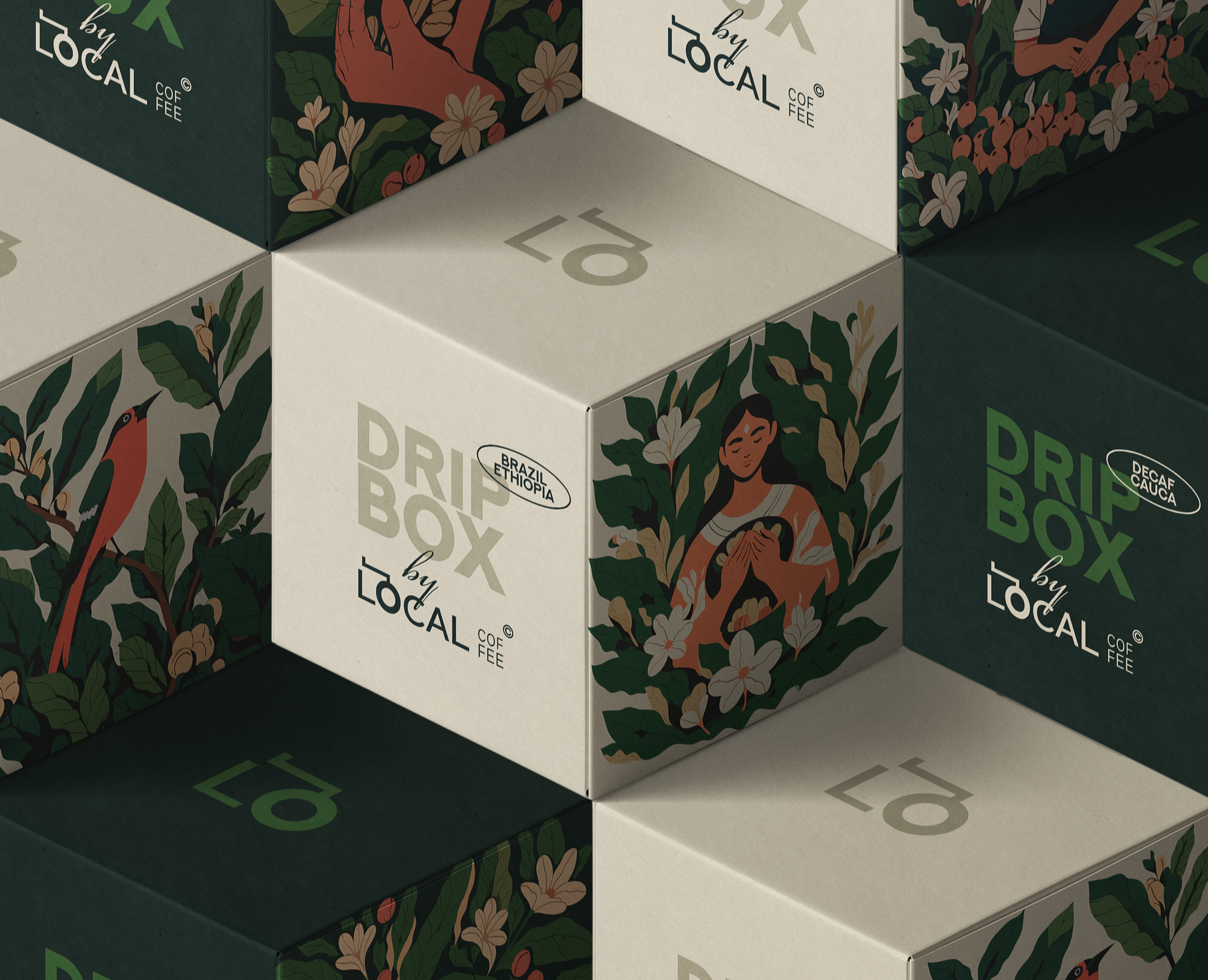 LOCAL COFFEE / Identity — Брендинг на Dprofile