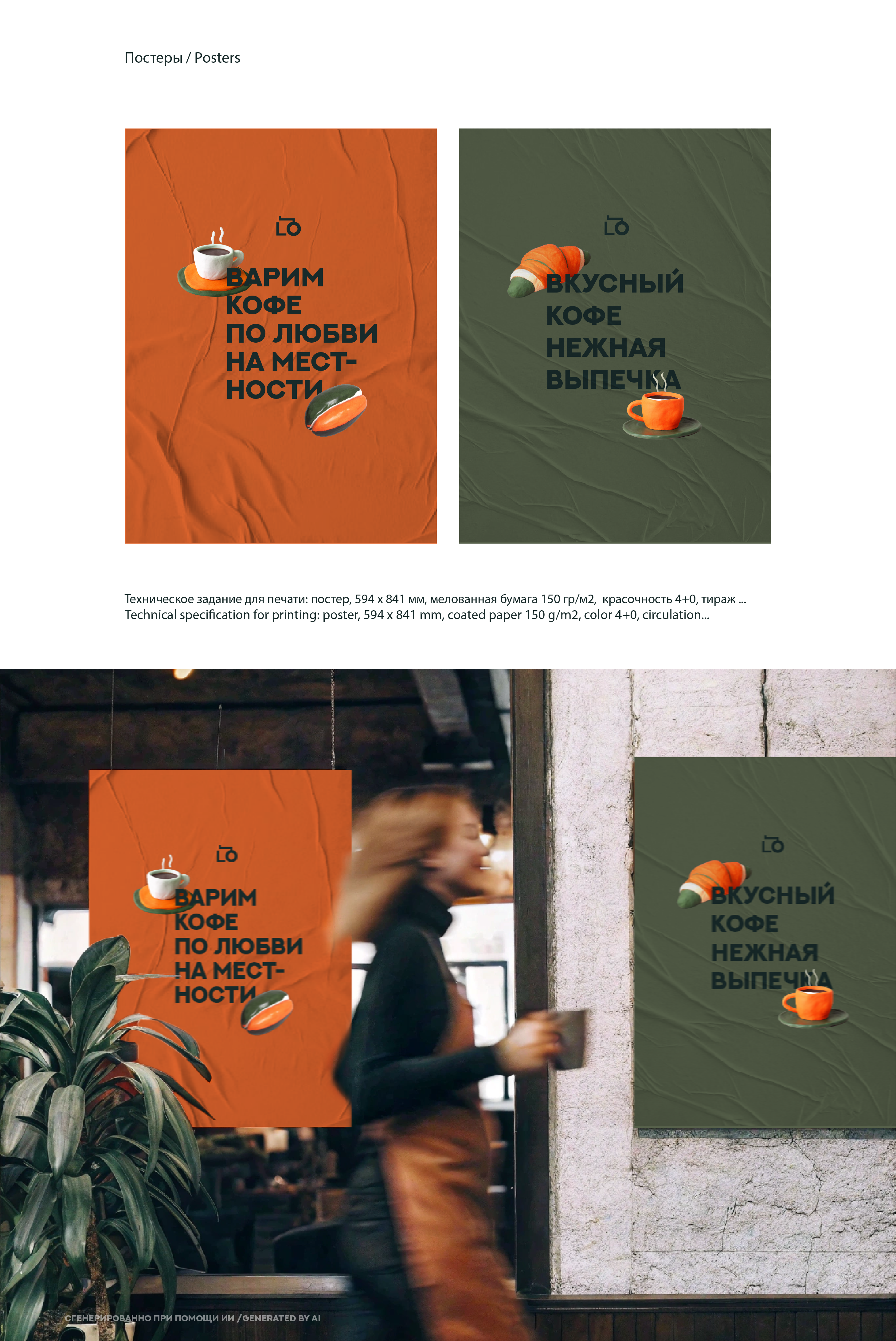 LOCAL COFFEE / Identity — Изображение №16 — Брендинг на Dprofile
