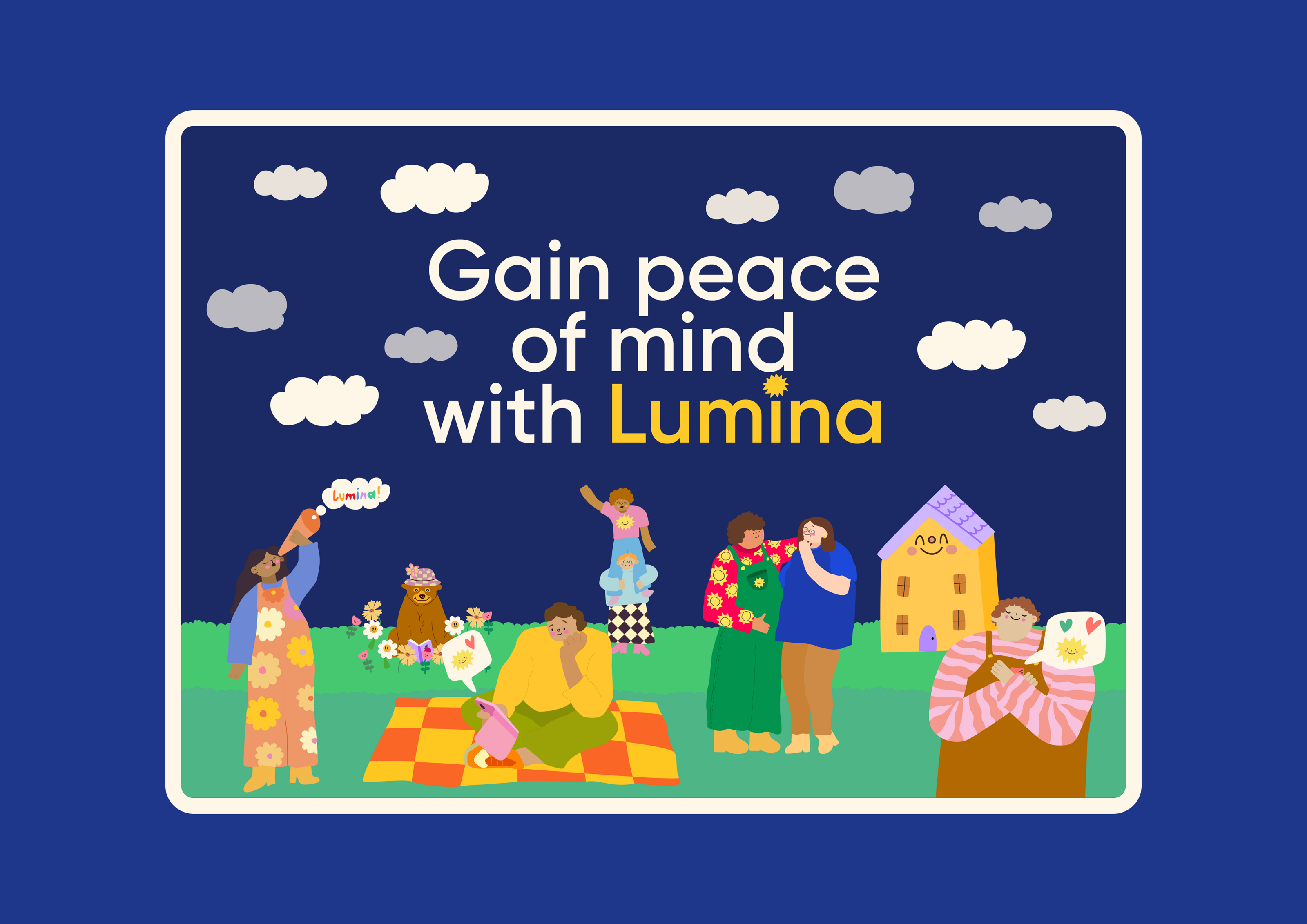 Lumina | Landing | UX/UI — Изображение №1 — Интерфейсы, Иллюстрация на Dprofile