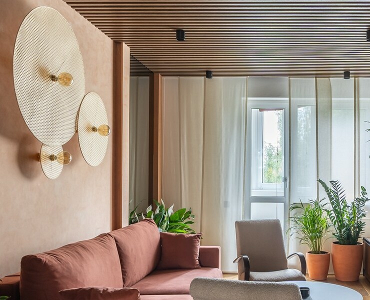 Световой дизайн в тропической гостиной — Брендинг на Dprofile