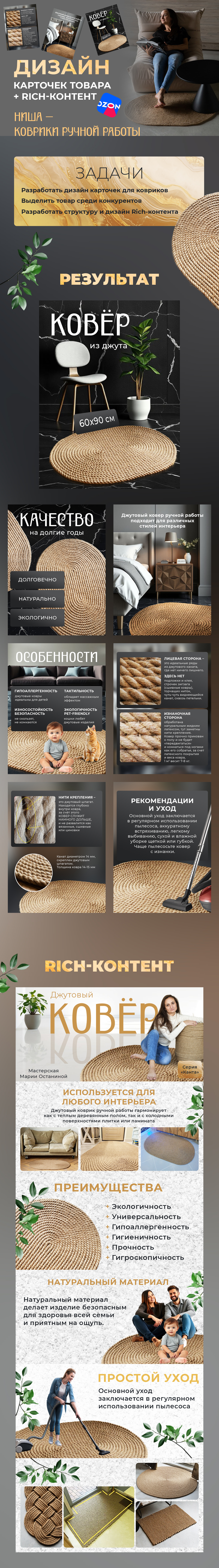 Карточки товара и Rich-контент для Ozon — Изображение №1 — Графика на Dprofile