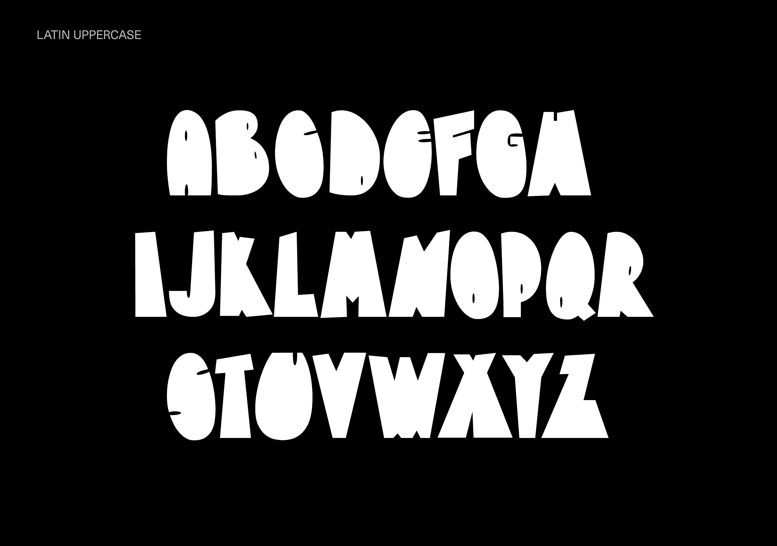 Шрифт для театральных афиш ALFRED — Изображение №4 — Интерфейсы, Брендинг на Dprofile