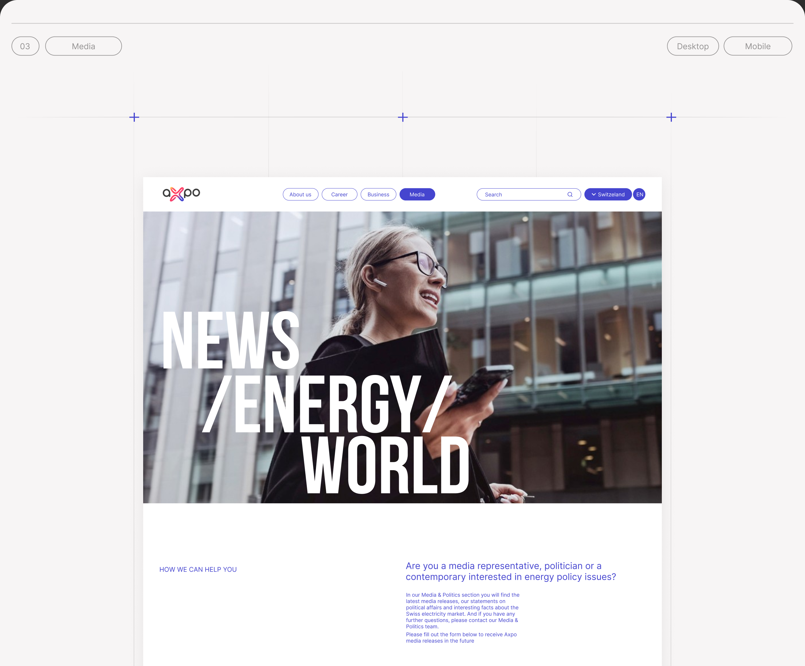 Axpo Energy — Изображение №10 — Интерфейсы на Dprofile