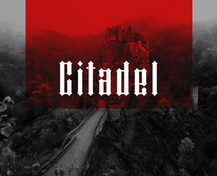 Citadel - FONT — Брендинг, Графика на Dprofile