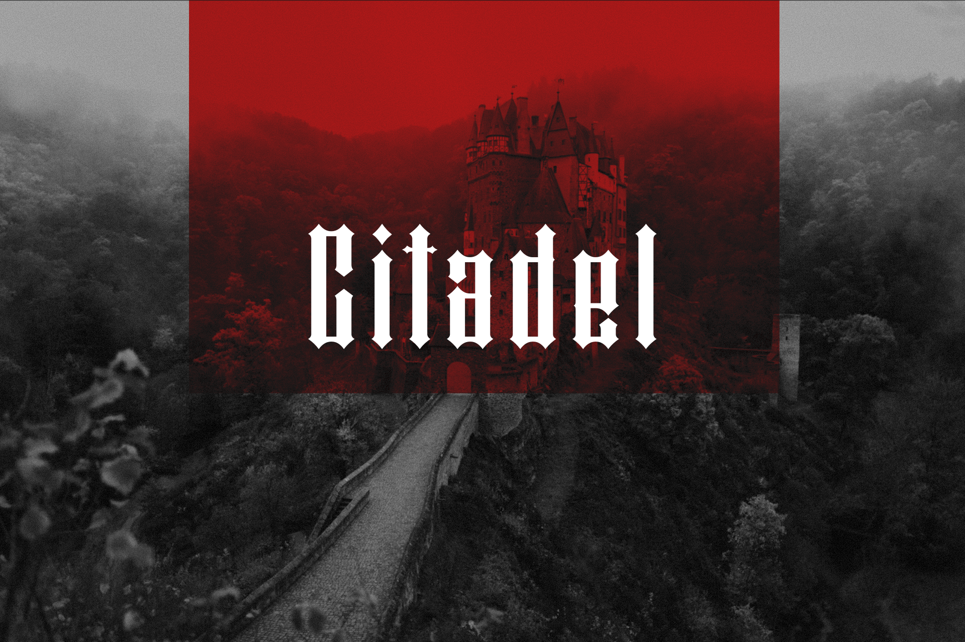Citadel - FONT — Изображение №1 — Брендинг, Графика на Dprofile