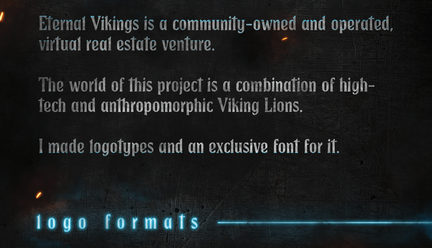 Eternal Vikings — Изображение №2 — Брендинг, Графика на Dprofile