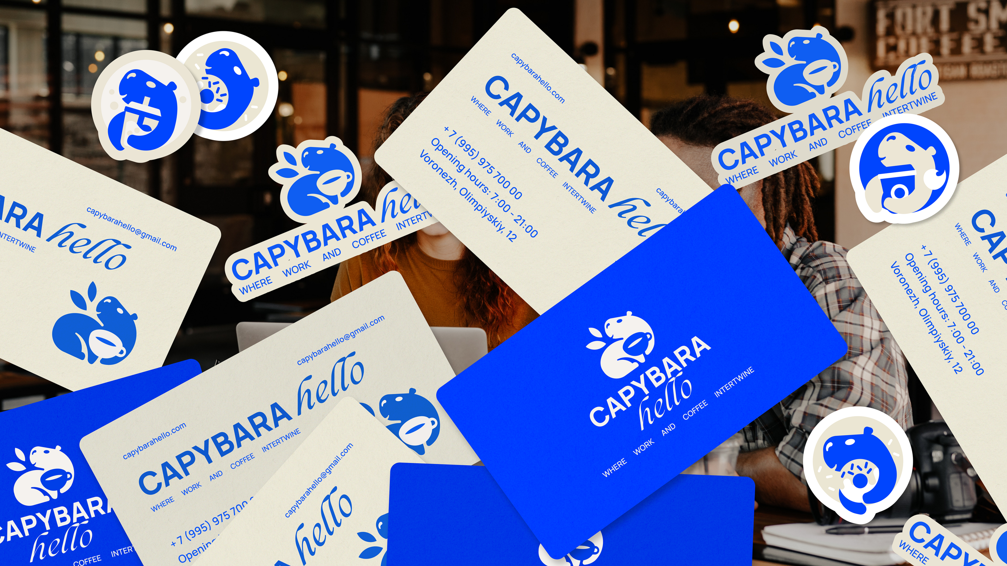 Capybara Hello | Brand Identity — Изображение №5 — Брендинг на Dprofile