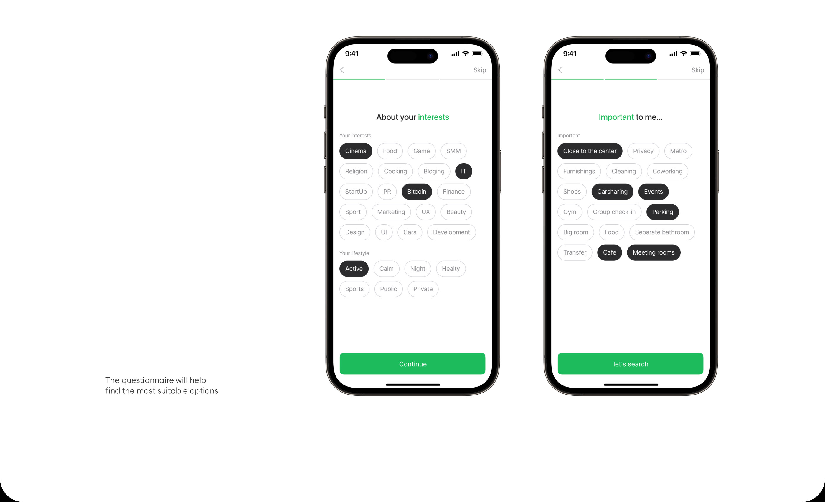 CO-living | Mobile app — Изображение №5 — Интерфейсы, Брендинг на Dprofile