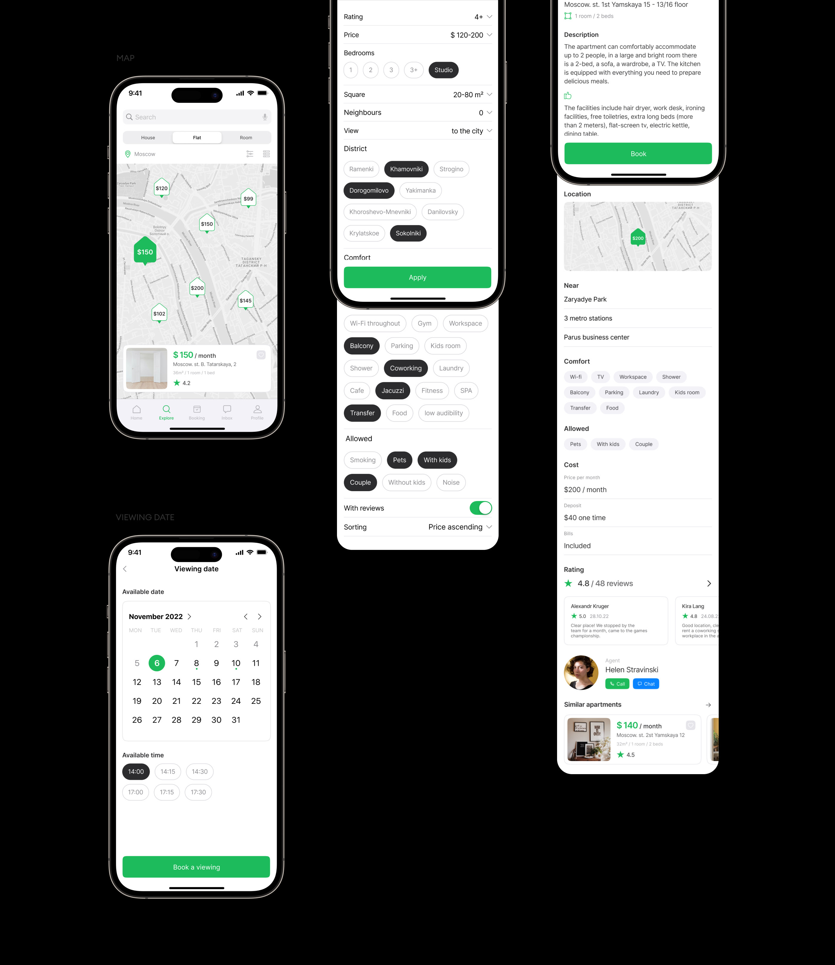 CO-living | Mobile app — Изображение №13 — Интерфейсы, Брендинг на Dprofile