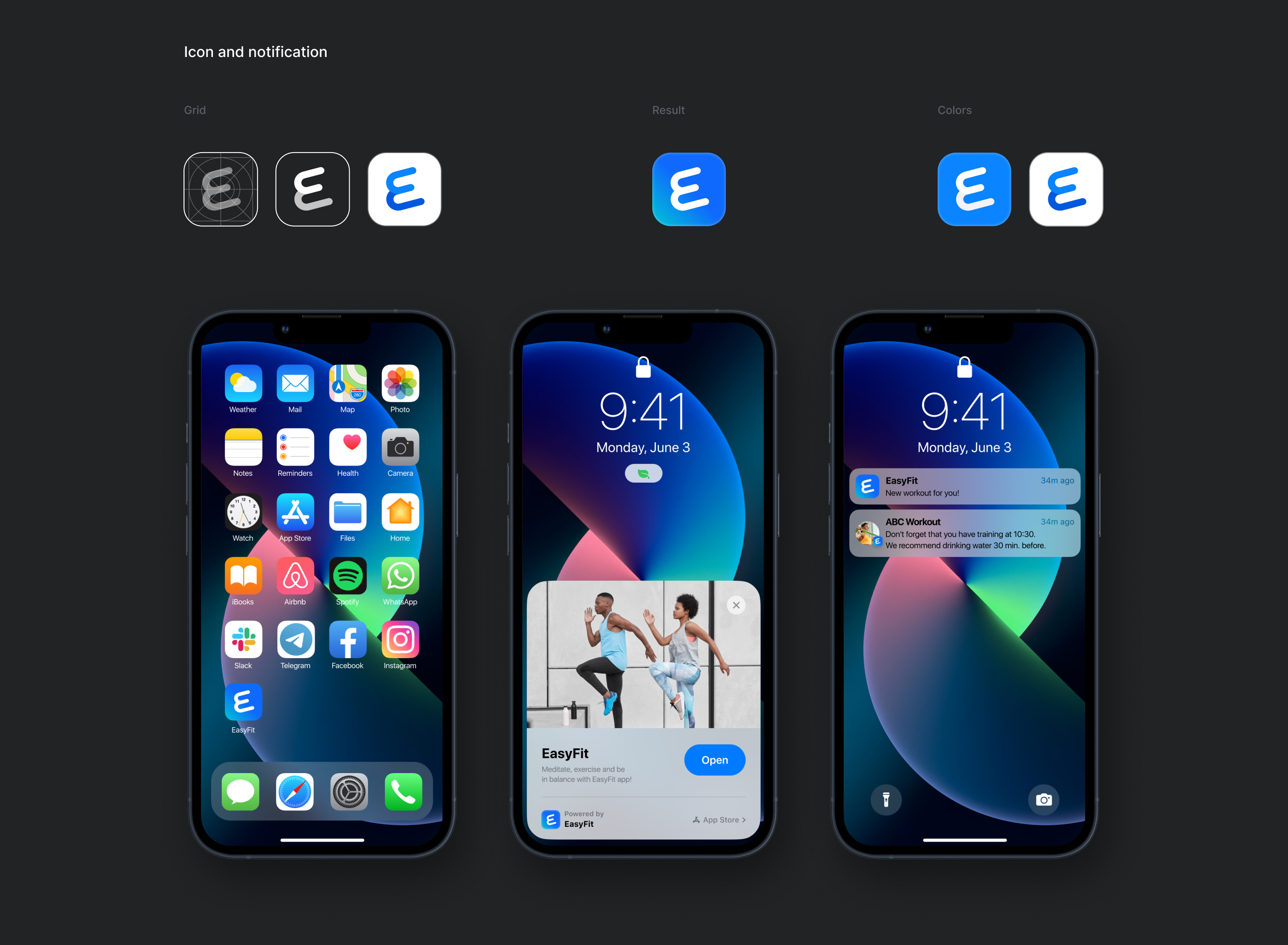 EasyFit | Fitness online | Mobile app — Изображение №11 — Интерфейсы, Брендинг на Dprofile