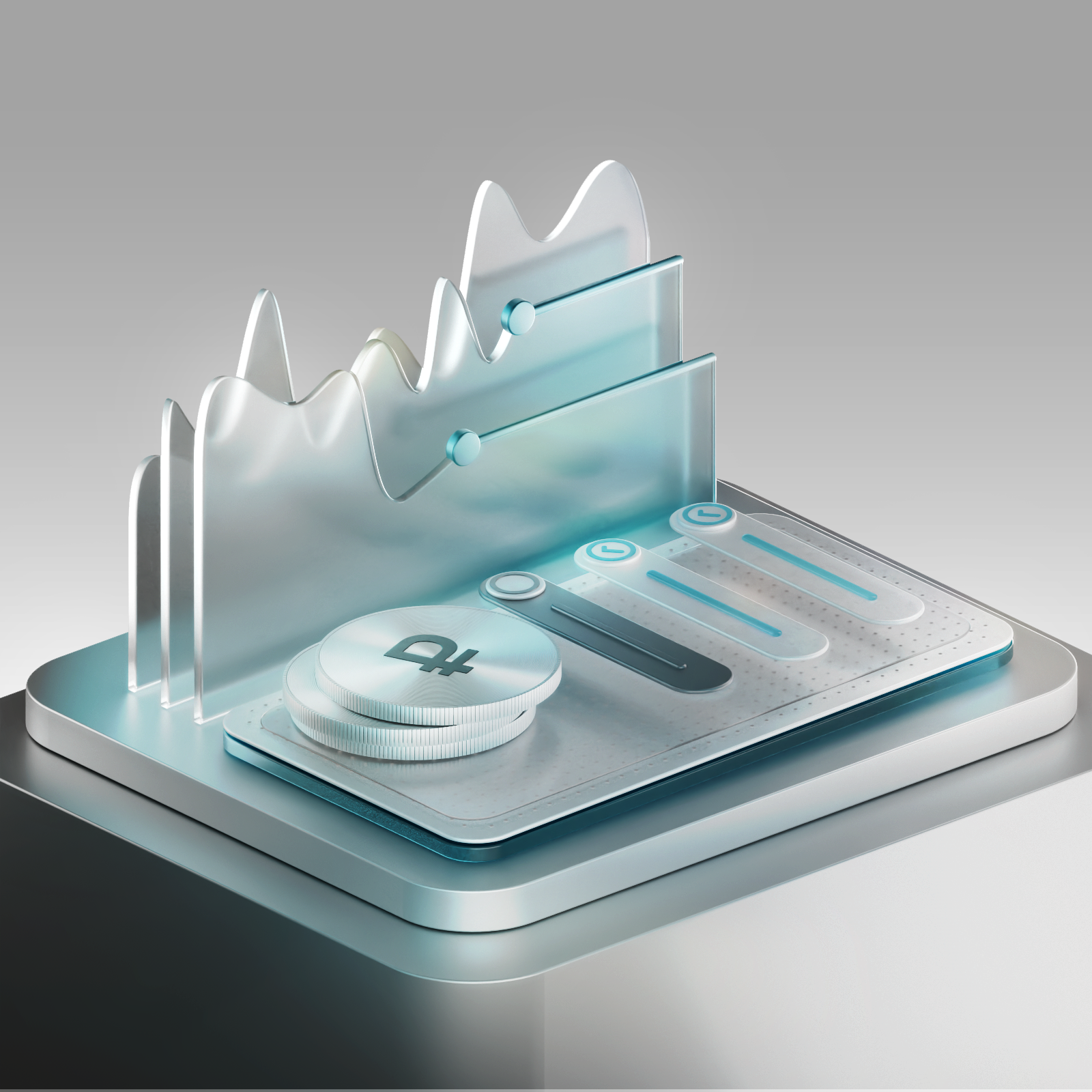 3D illustrations and KV for SBER — Изображение №16 — 3D, Анимация на Dprofile