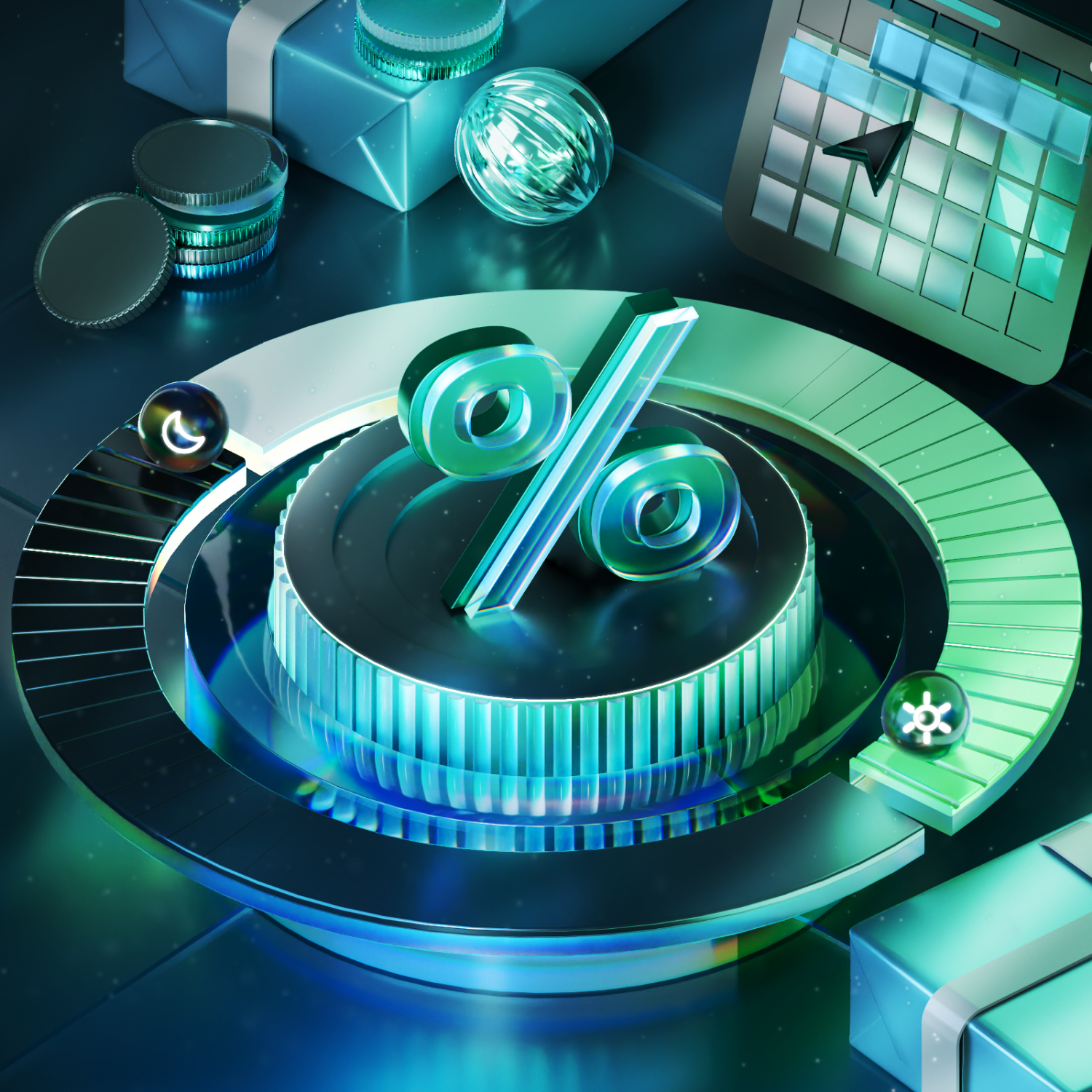 3D illustrations and KV for SBER — Изображение №11 — 3D, Анимация на Dprofile