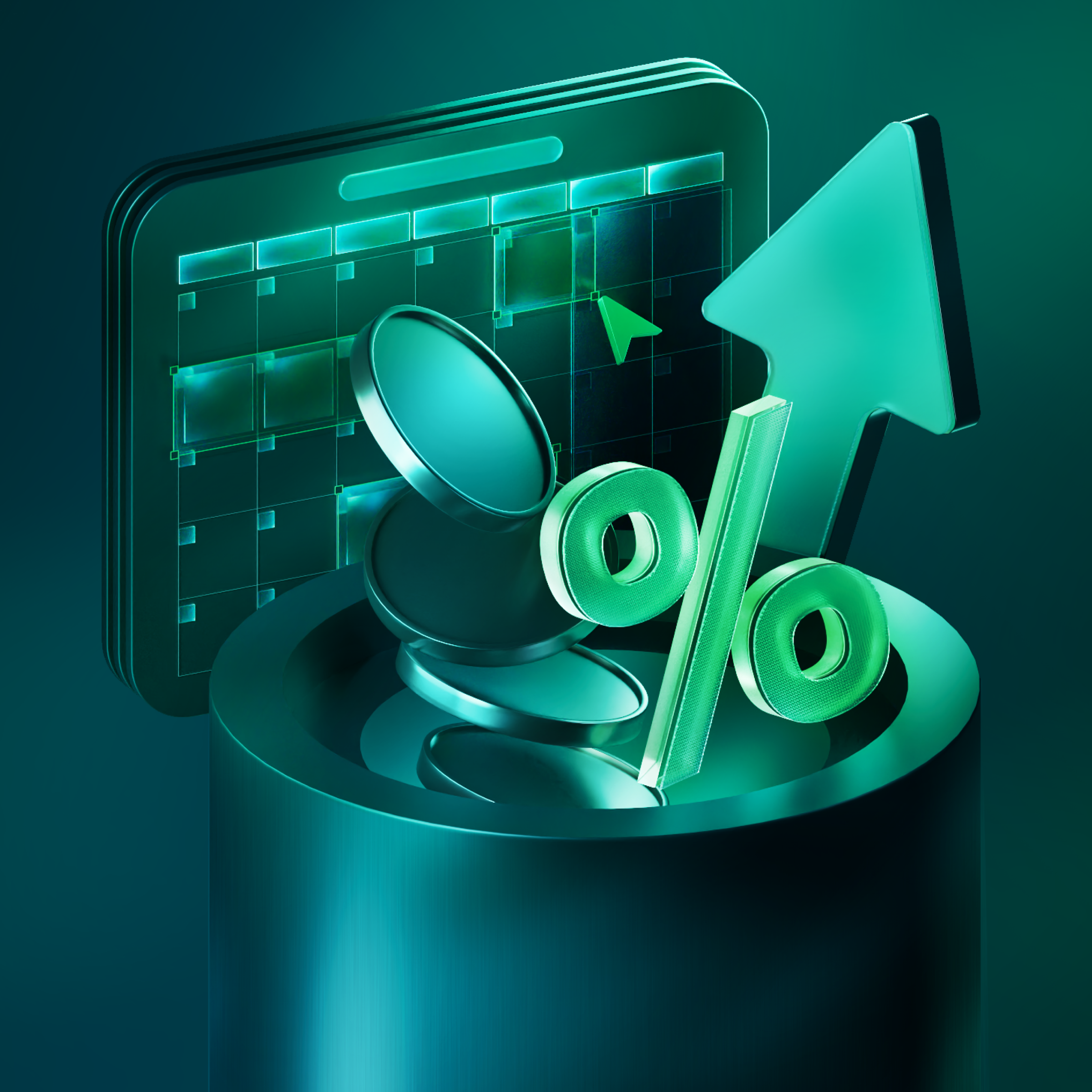 3D illustrations and KV for SBER — Изображение №9 — 3D, Анимация на Dprofile