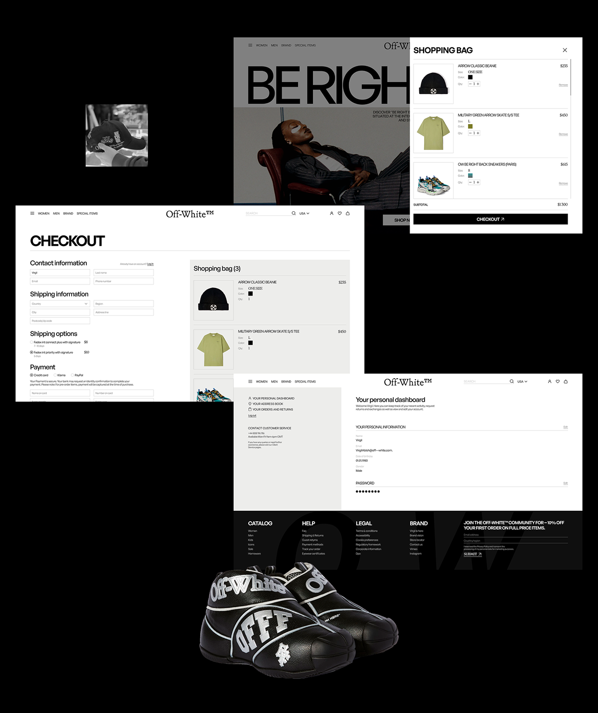 E-commerce | Off-white — Изображение №14 — Интерфейсы на Dprofile
