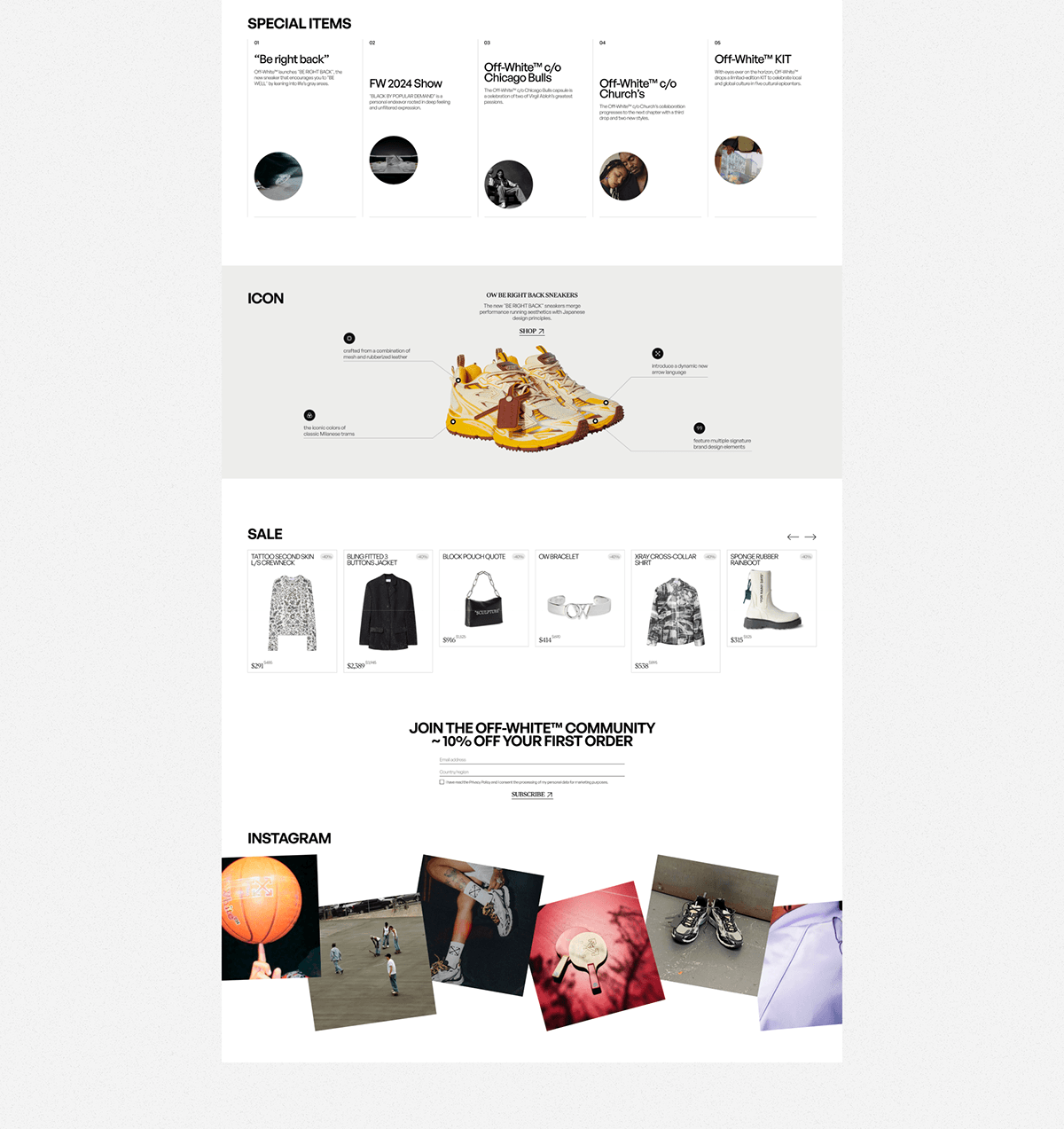 E-commerce | Off-white — Изображение №5 — Интерфейсы на Dprofile