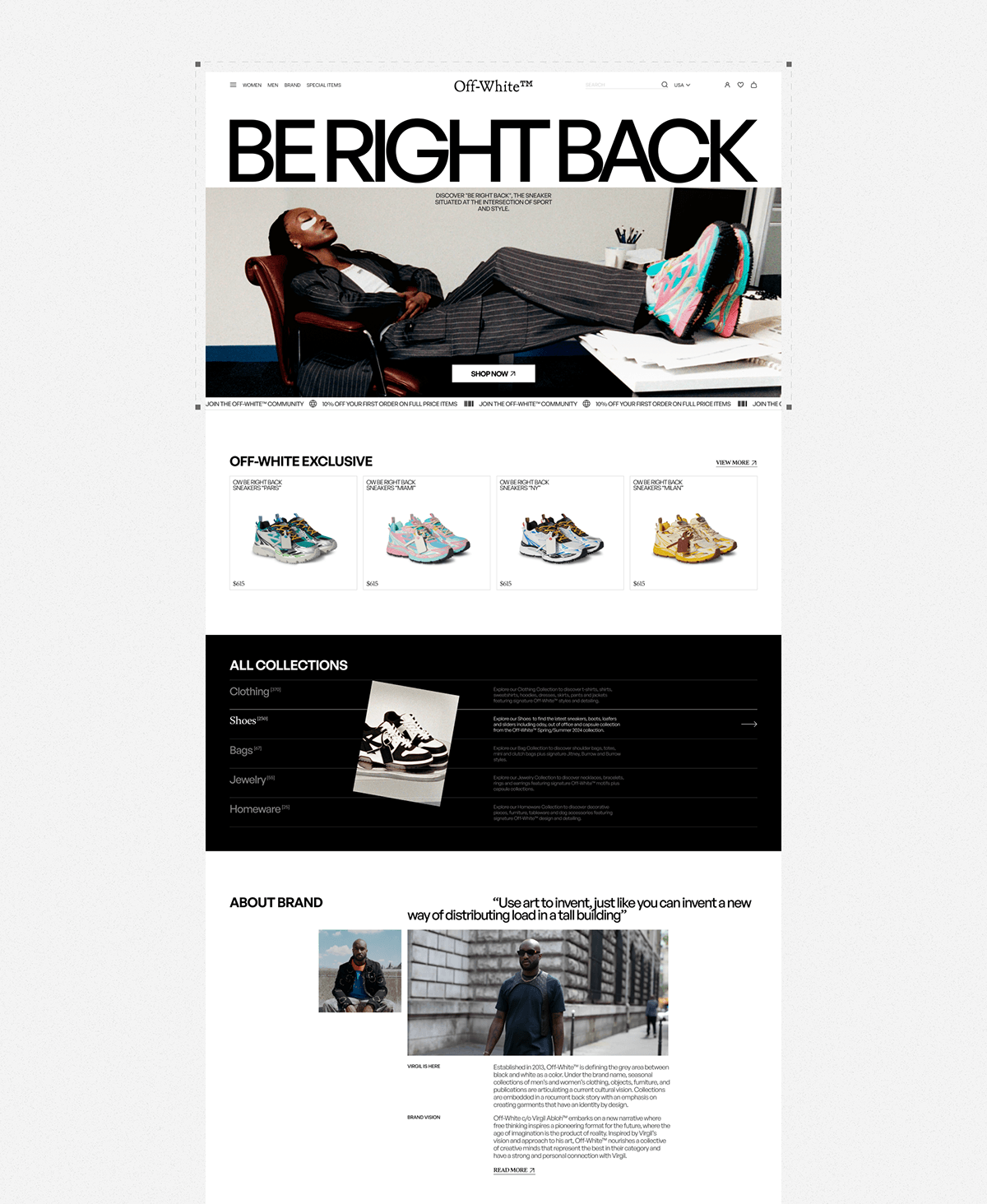 E-commerce | Off-white — Изображение №4 — Интерфейсы на Dprofile