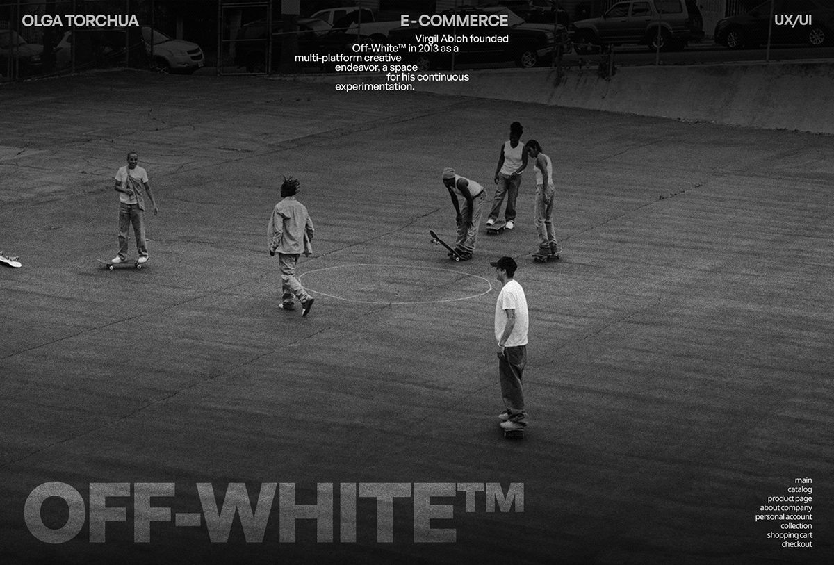 E-commerce | Off-white — Изображение №1 — Интерфейсы на Dprofile