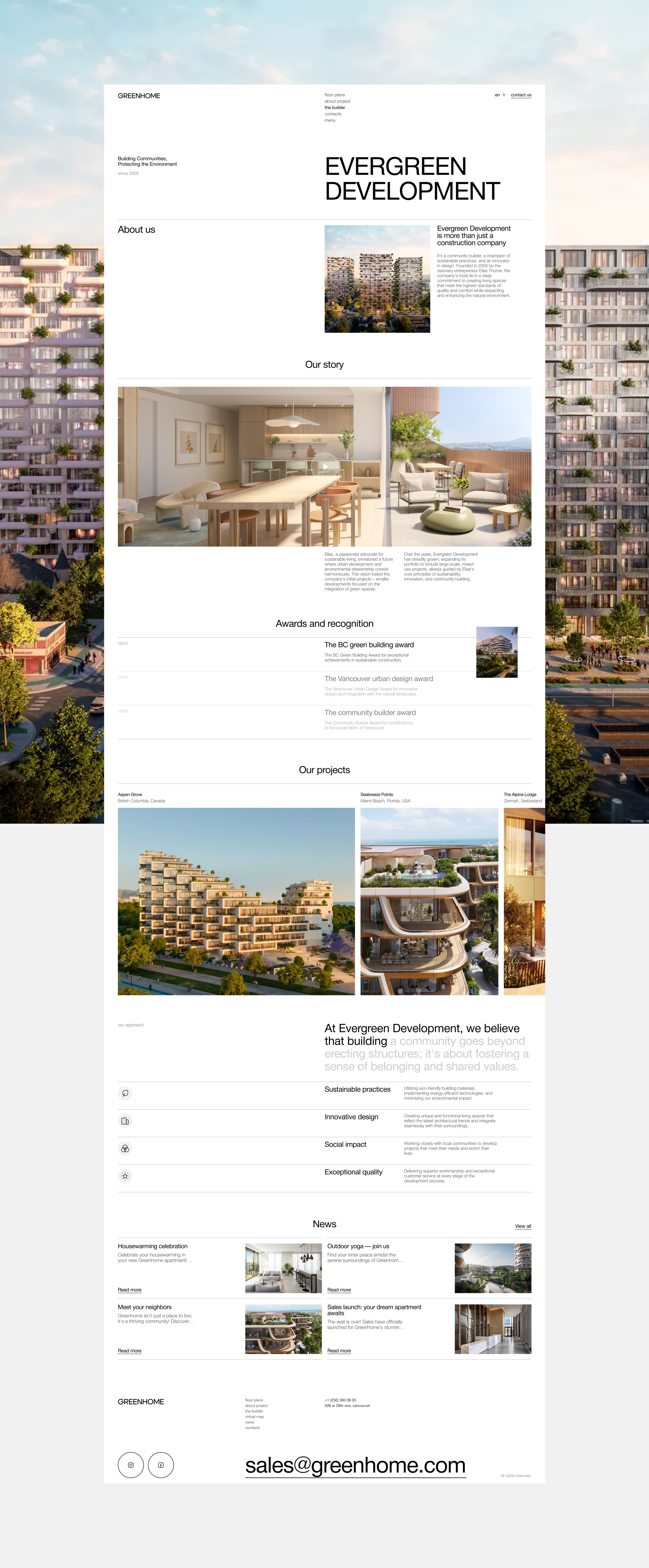 Greenhome — Изображение №11 — Интерфейсы на Dprofile