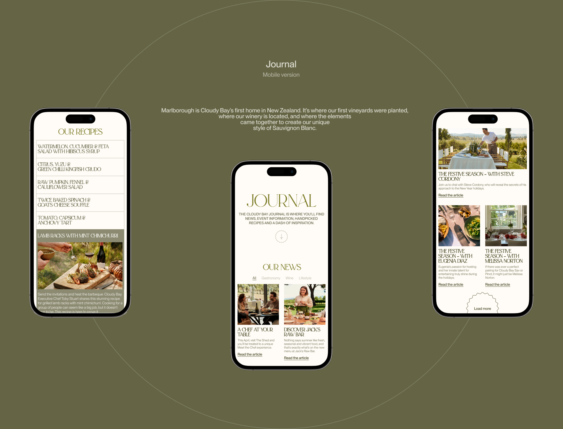Cloudy Bay | Corporate redesign — Изображение №10 — Интерфейсы на Dprofile