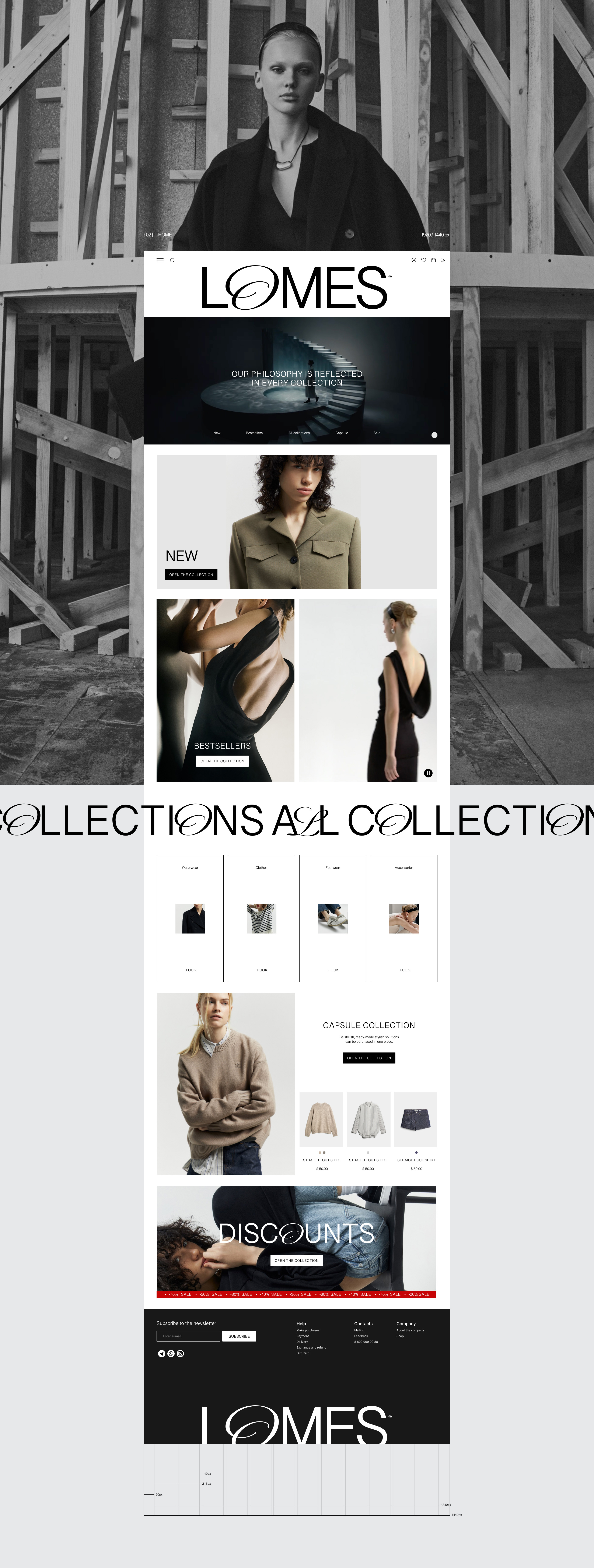 The concept of an online clothing store — Изображение №4 — Интерфейсы на Dprofile