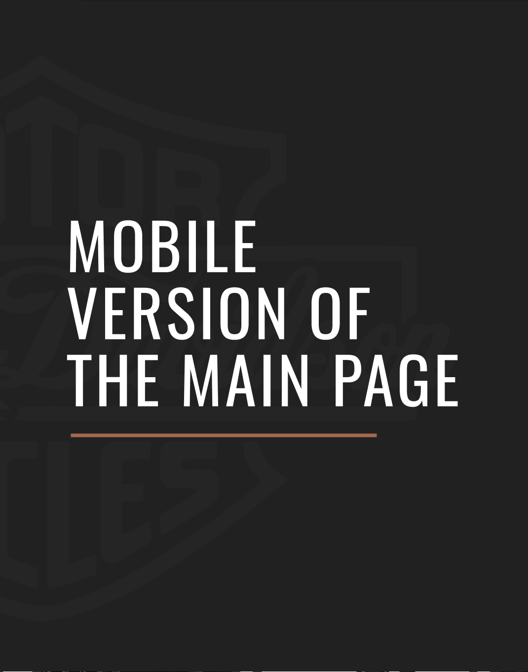 harley davidson - motorcycle shop — Изображение №6 — Интерфейсы, Графика, Анимация на Dprofile