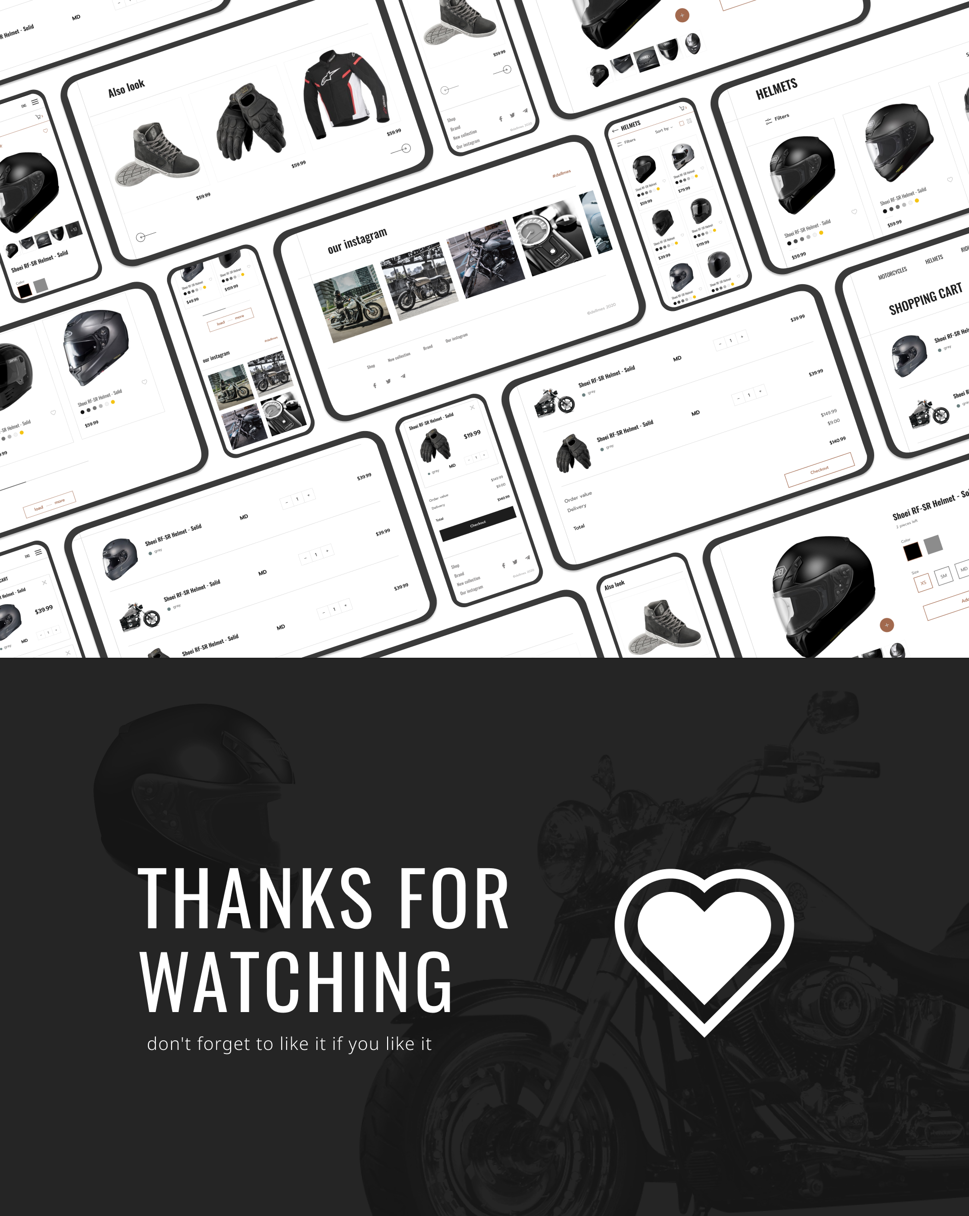 harley davidson - motorcycle shop — Изображение №15 — Интерфейсы, Графика, Анимация на Dprofile