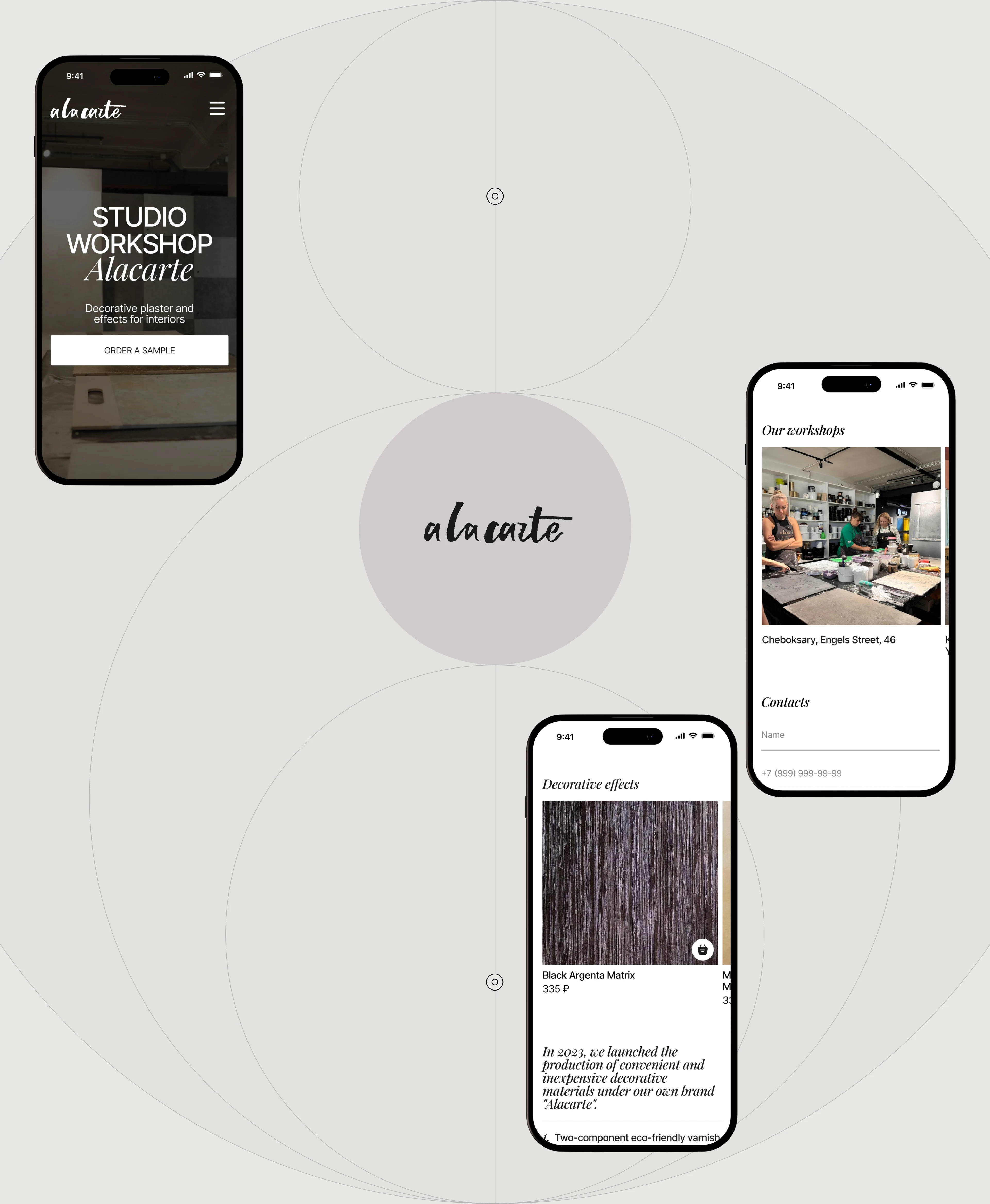 Alacarte Studio | Commercial project — Изображение №7 — Интерфейсы на Dprofile