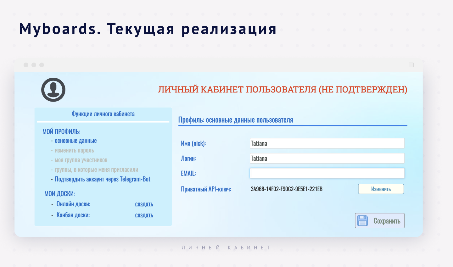 Онлайн-доска myboards.ru — Изображение №4 — Интерфейсы на Dprofile
