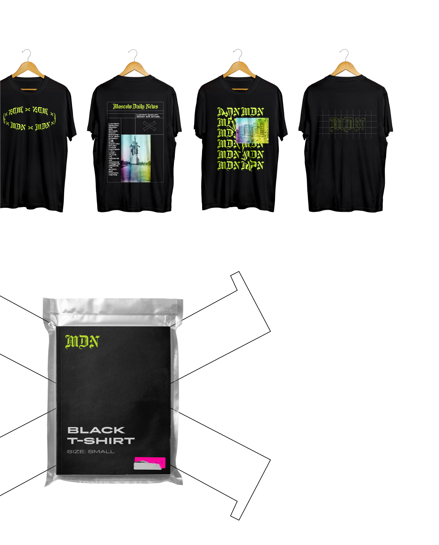 Moscow Daily News | Мерч для интернет-издания — Изображение №10 — Брендинг на Dprofile