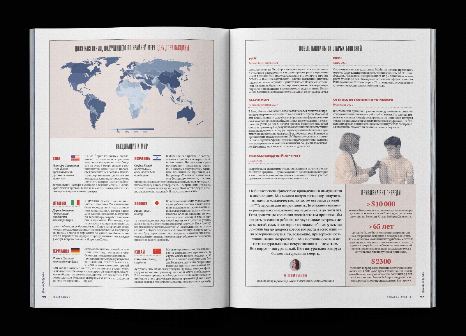 Журнал Moscow Daily News: Мир в огне | декабрь '21 — Изображение №22 — Графика, 3D на Dprofile