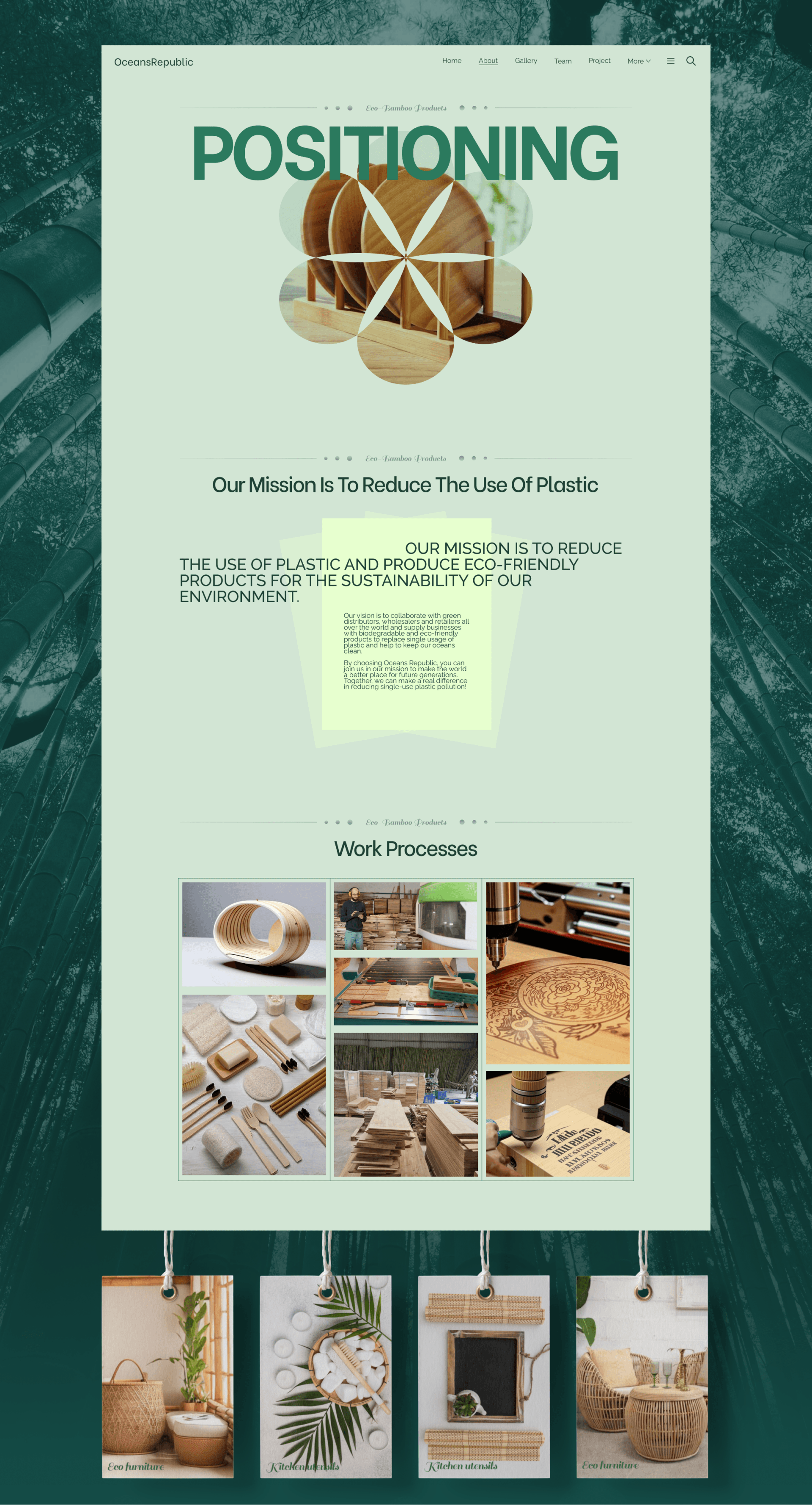 Redesing corporate website Oceans Republic — Изображение №10 — Интерфейсы на Dprofile