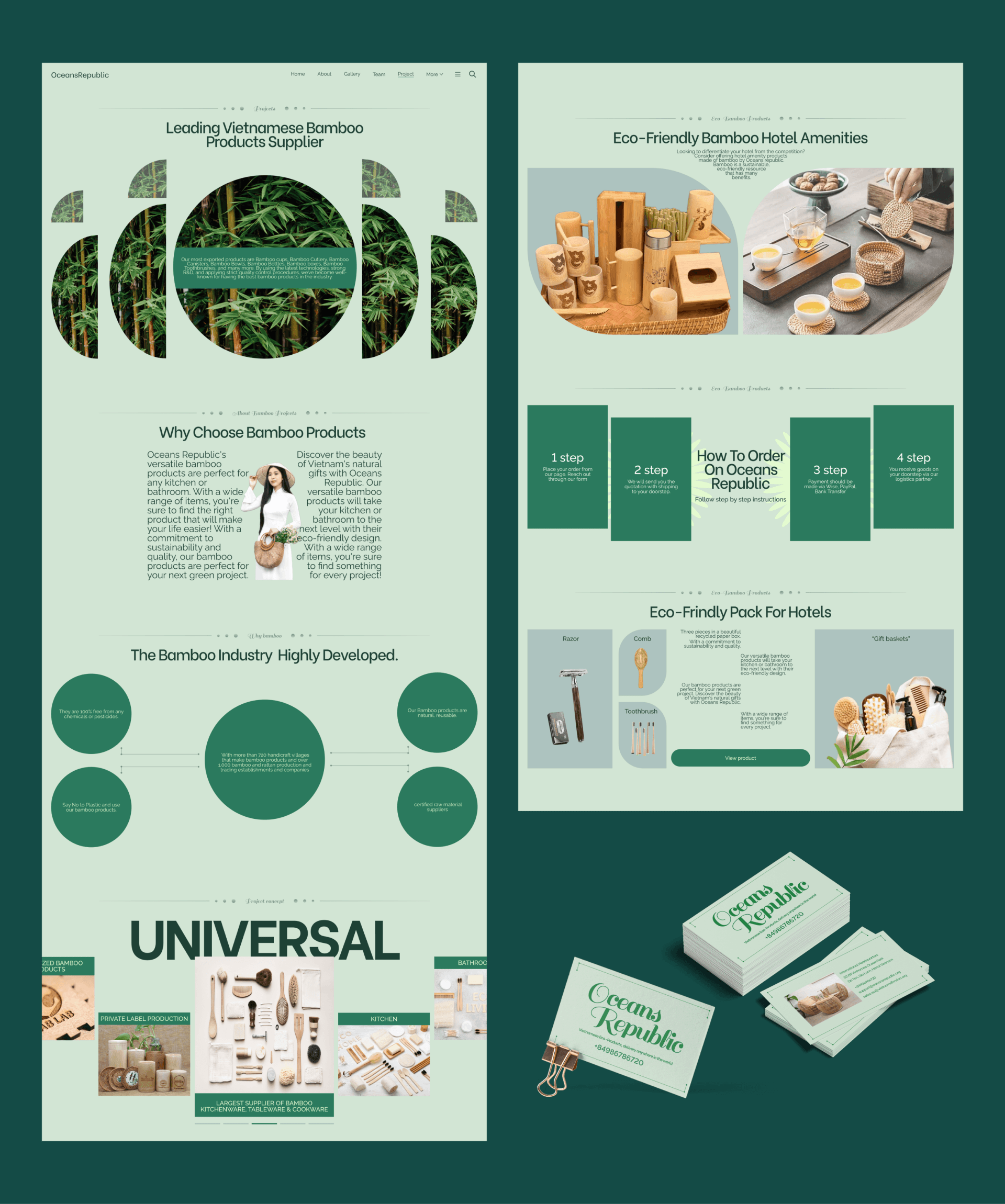 Redesing corporate website Oceans Republic — Изображение №7 — Интерфейсы на Dprofile