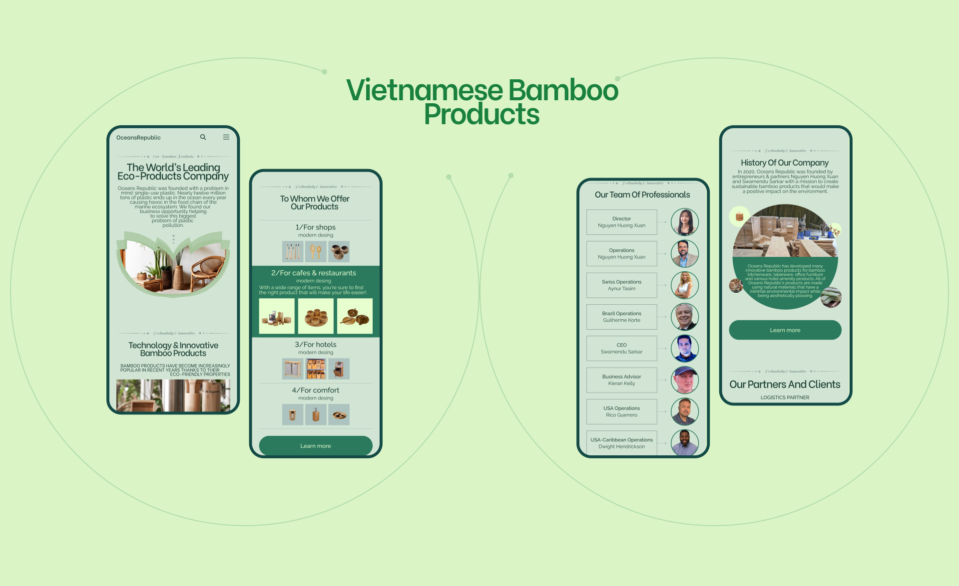 Redesing corporate website Oceans Republic — Изображение №4 — Интерфейсы на Dprofile