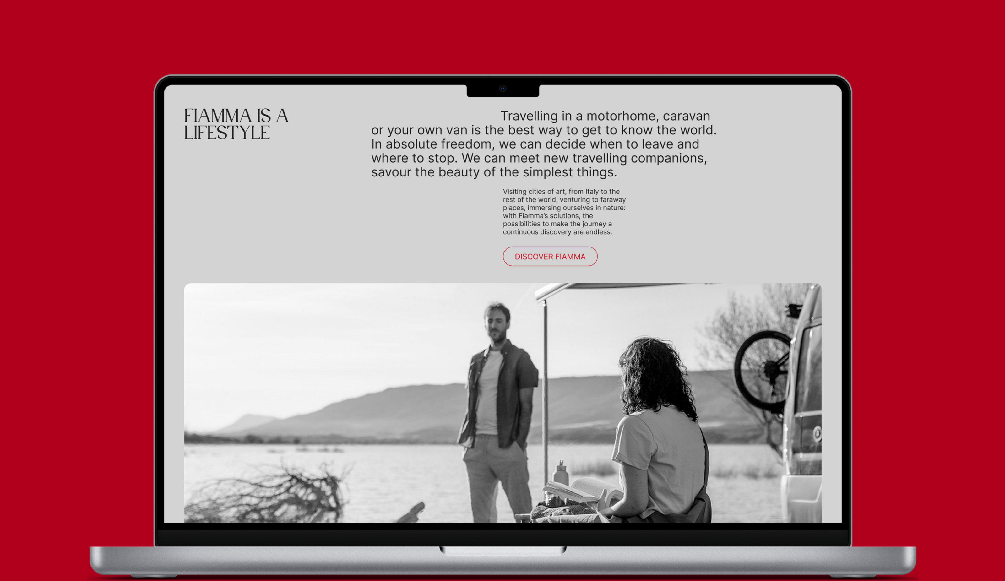 FIAMMA | Redesign landing page — Изображение №5 — Интерфейсы на Dprofile