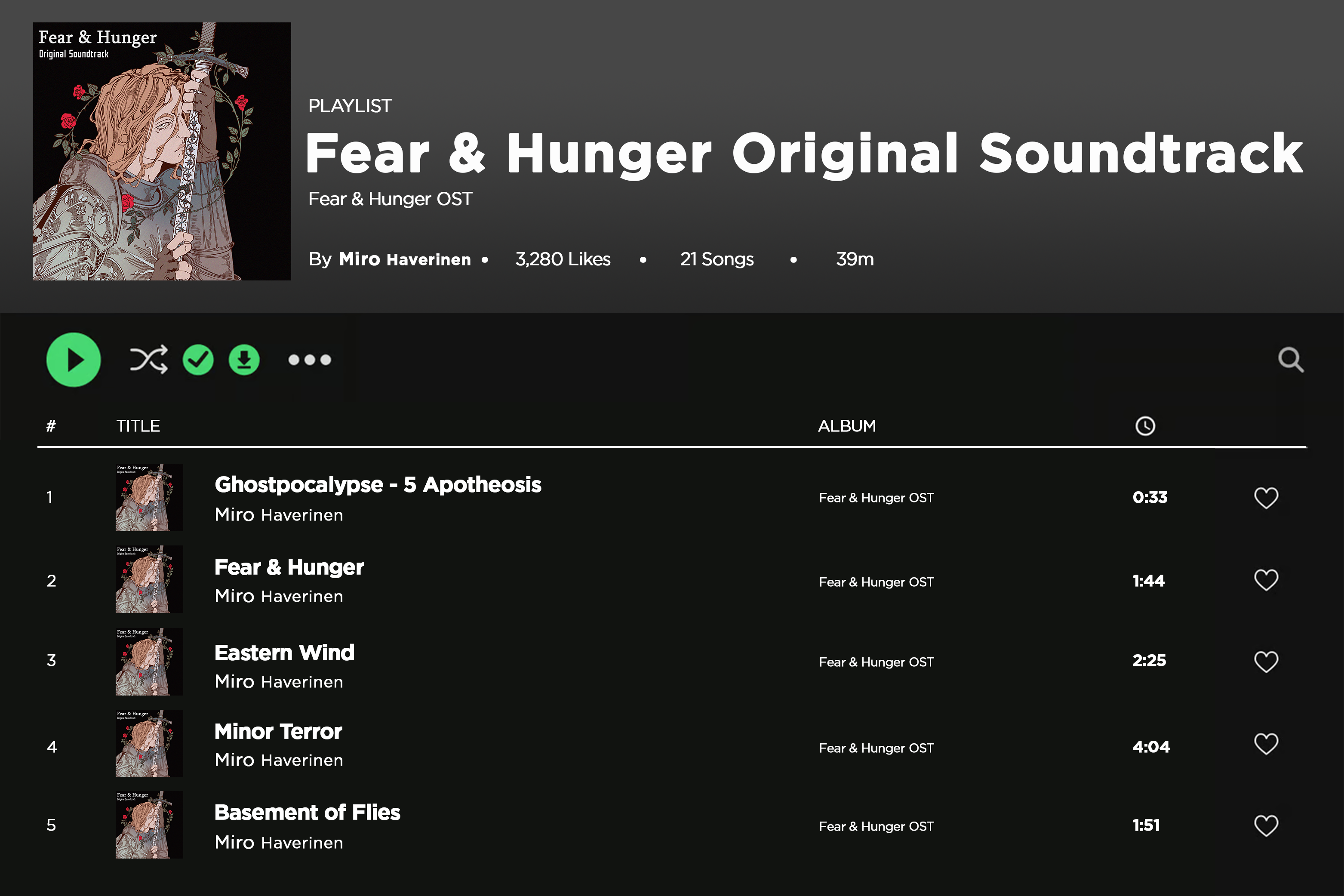Музыкальные обложки "Fear & Hunger" game — Изображение №5 — Иллюстрация, Графика на Dprofile