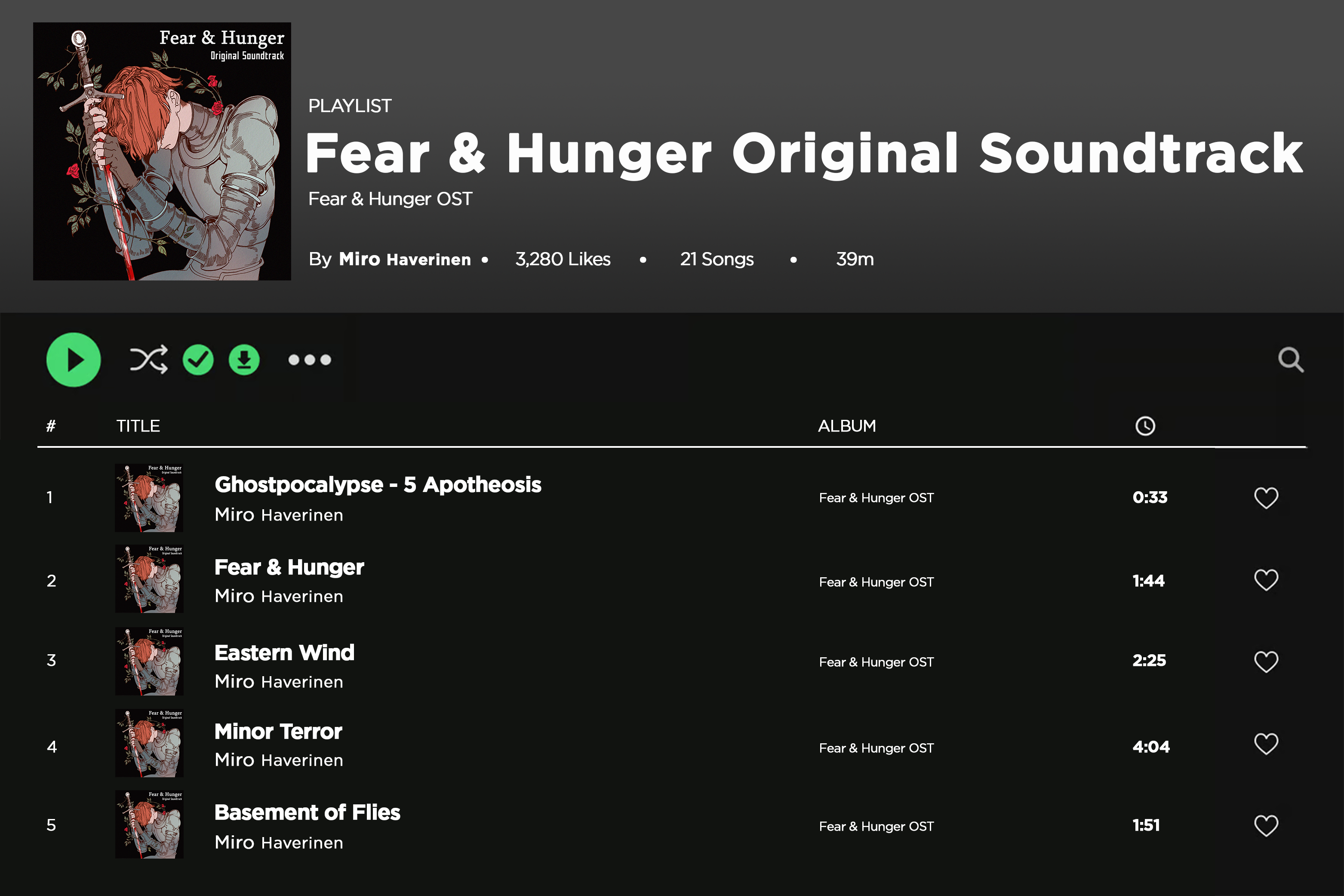 Музыкальные обложки "Fear & Hunger" game — Изображение №6 — Иллюстрация, Графика на Dprofile