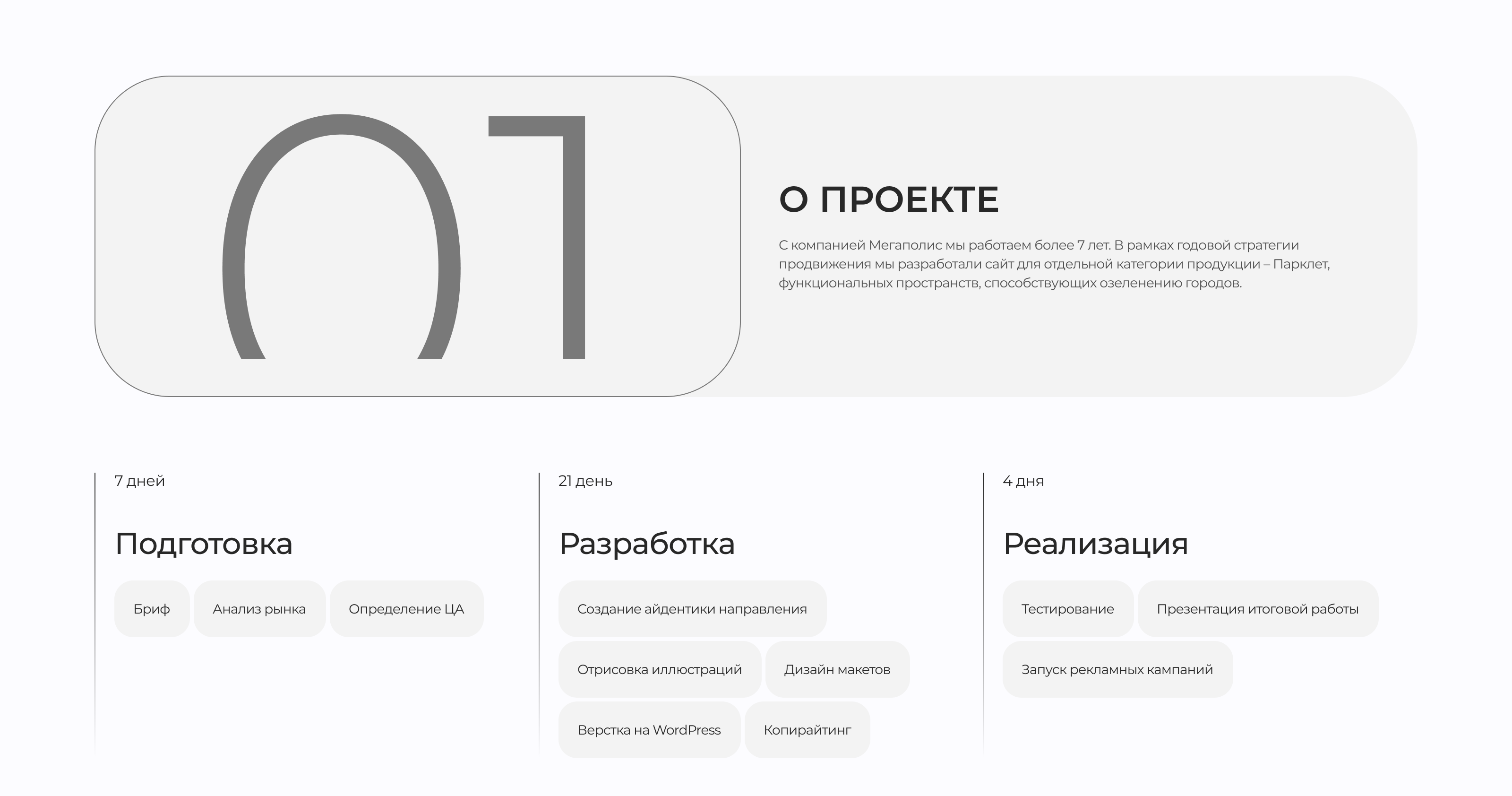 Megapolis, Парклеты | Branding | Website | 2023 — Изображение №2 — Интерфейсы, Брендинг на Dprofile