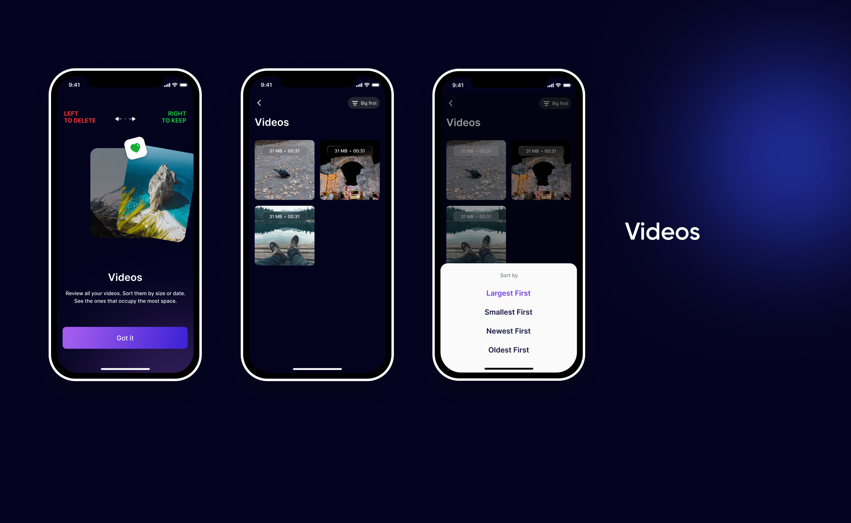 Duplicate Photos Cleaner — дизайн приложения для очистки — Изображение №11 — Интерфейсы на Dprofile