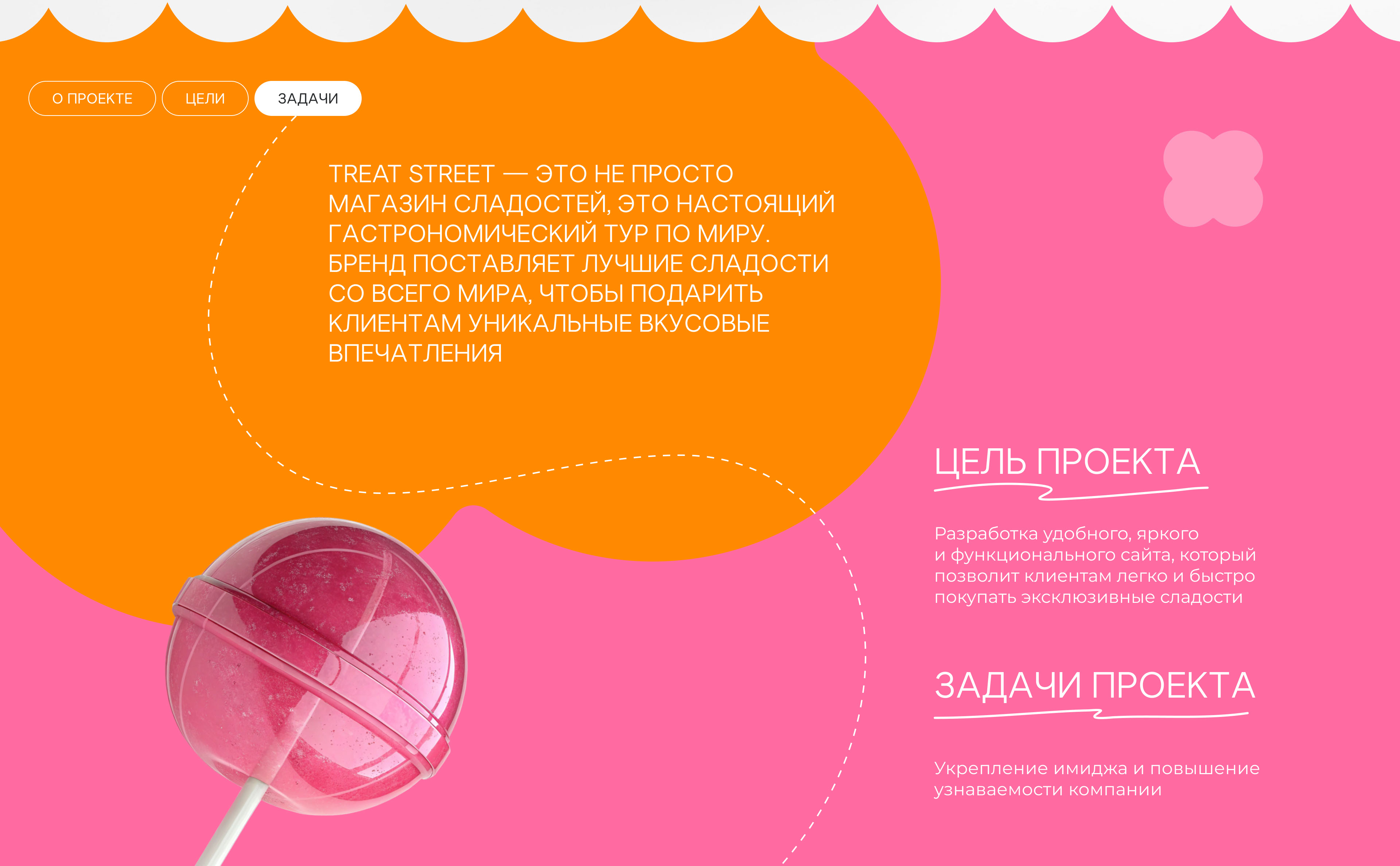 Online store of sweets | UX/UI design concept — Изображение №1 — Интерфейсы, Иллюстрация на Dprofile