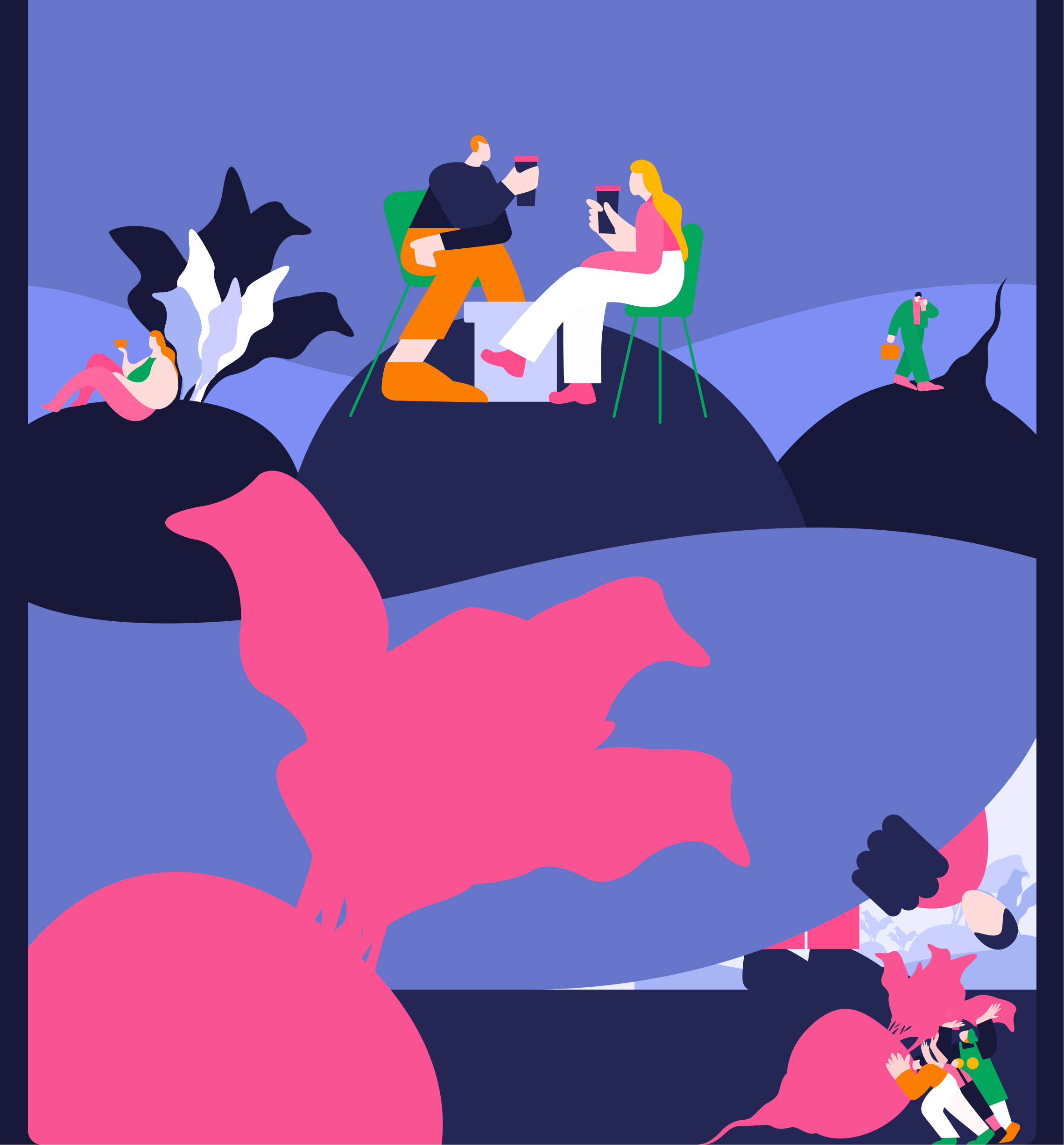 Beetbe / Vector illustrations — Изображение №7 — Брендинг, Иллюстрация на Dprofile