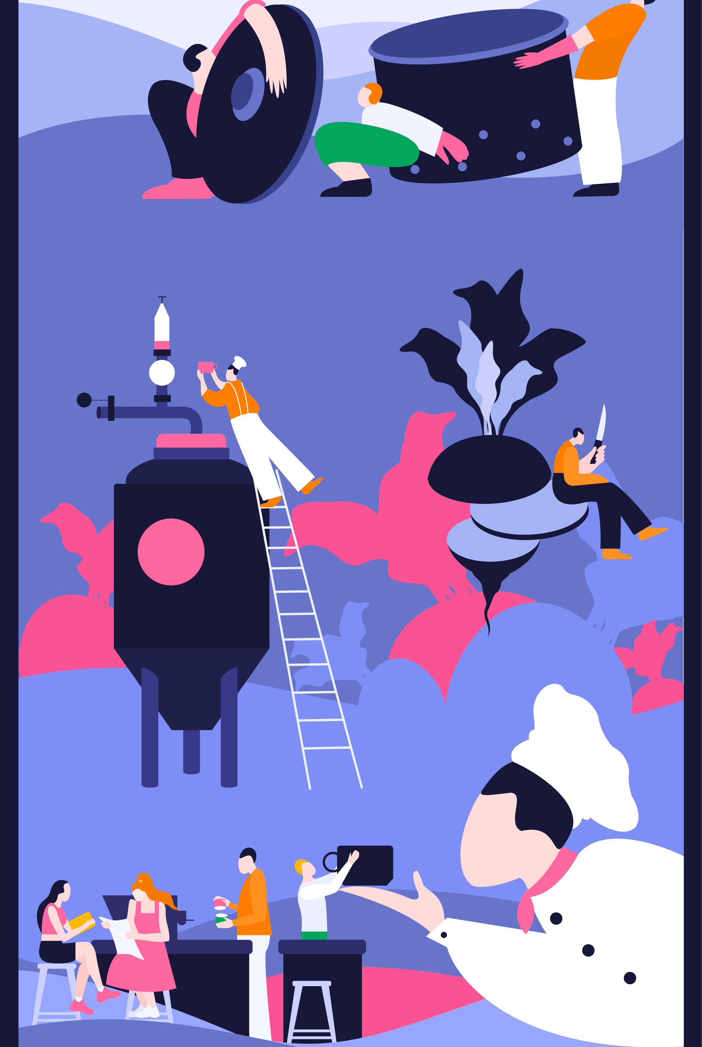 Beetbe / Vector illustrations — Изображение №4 — Брендинг, Иллюстрация на Dprofile