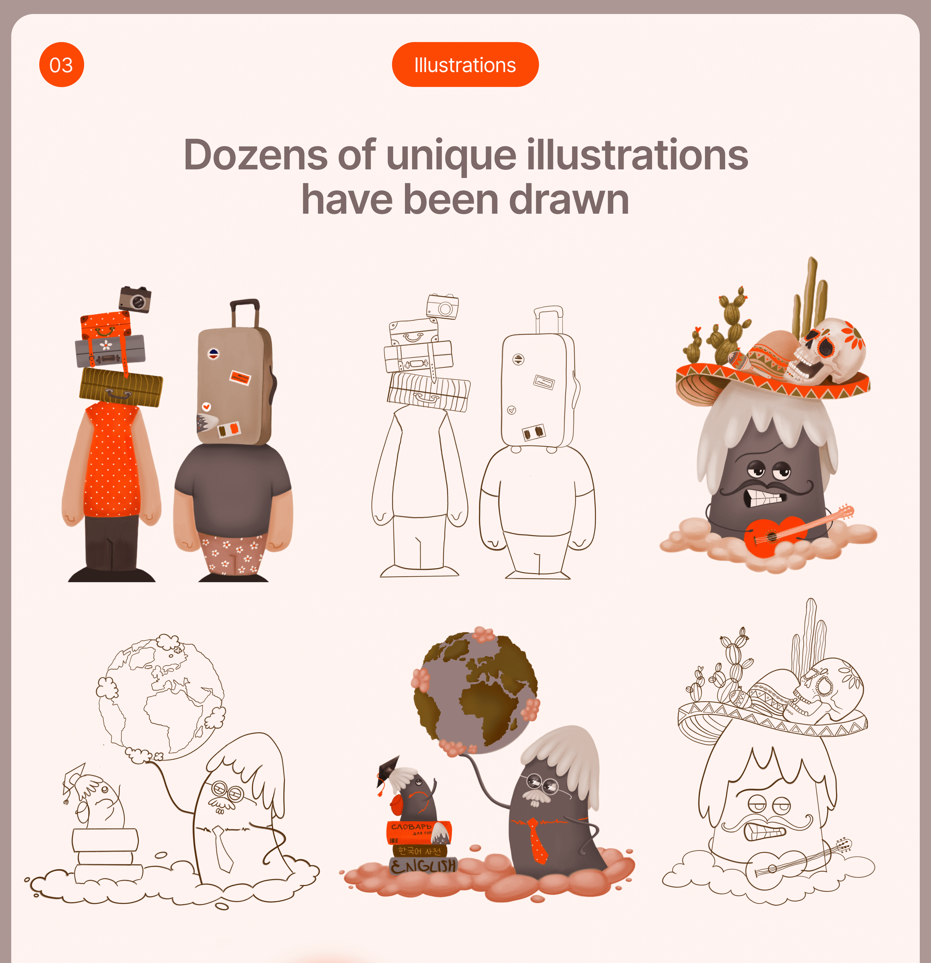 Clive / Travel app — Изображение №4 — Иллюстрация, Графика на Dprofile