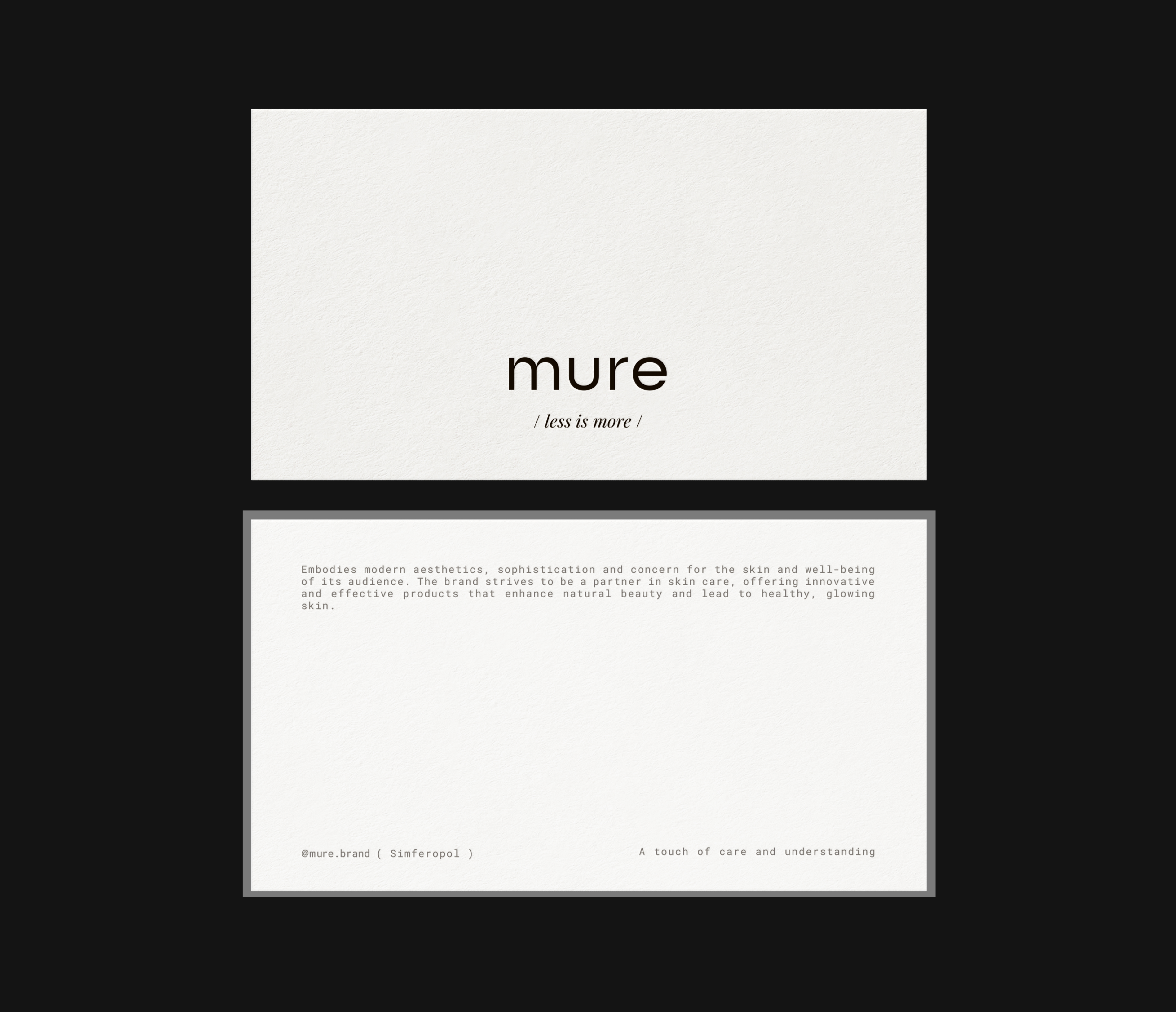 MURE | Фирменный стиль | Уходовая косметика — Изображение №5 — Брендинг на Dprofile
