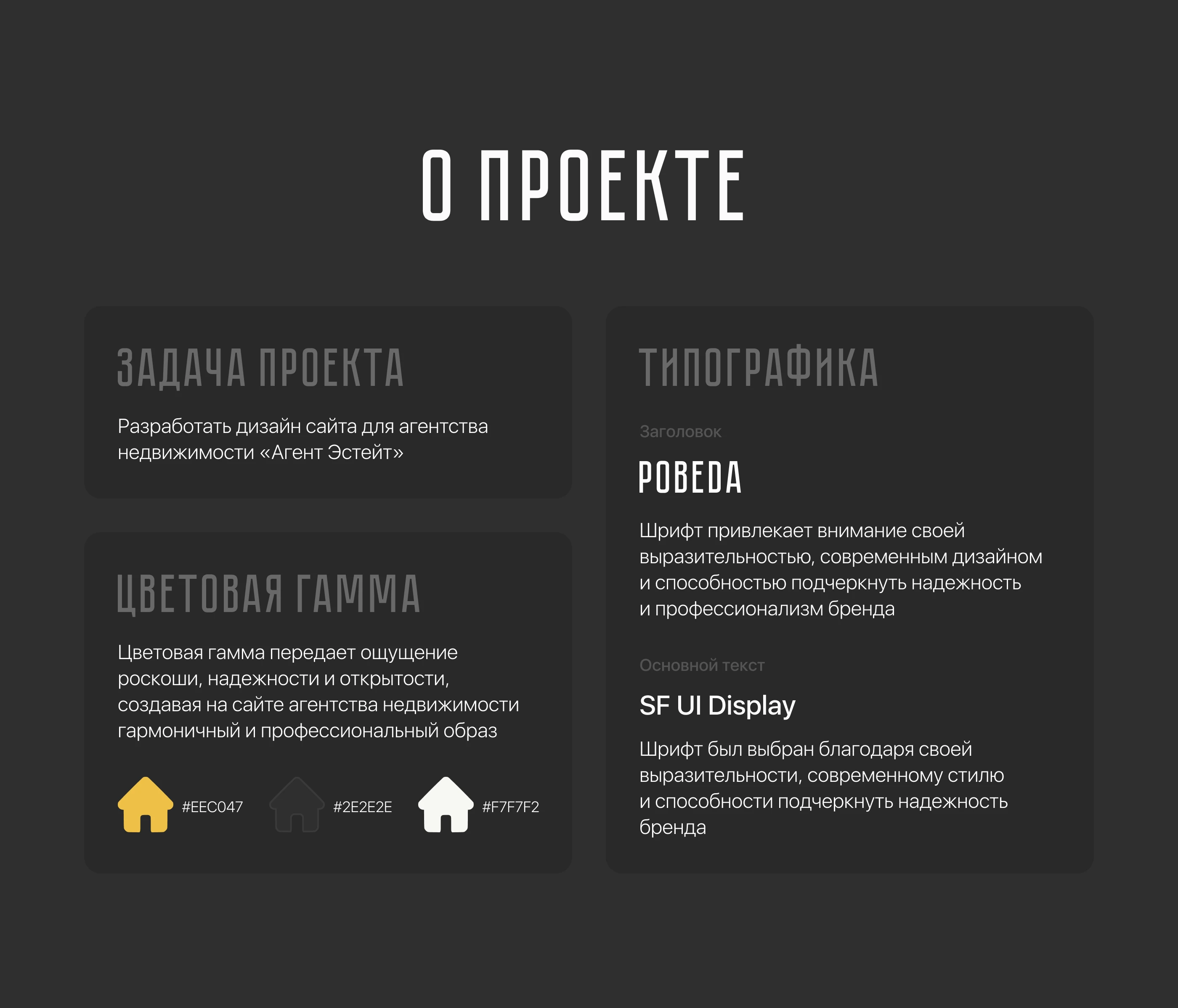 Landing page | Агентство недвижимости — Изображение №2 — Интерфейсы на Dprofile