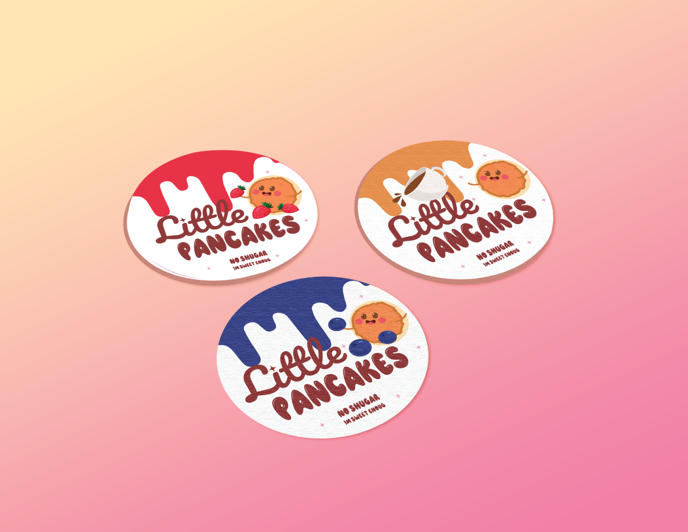 Фирменного стиль кофейни Little Pancakes — Изображение №5 — Брендинг на Dprofile