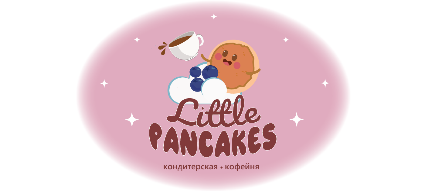 Фирменного стиль кофейни Little Pancakes — Изображение №1 — Брендинг на Dprofile